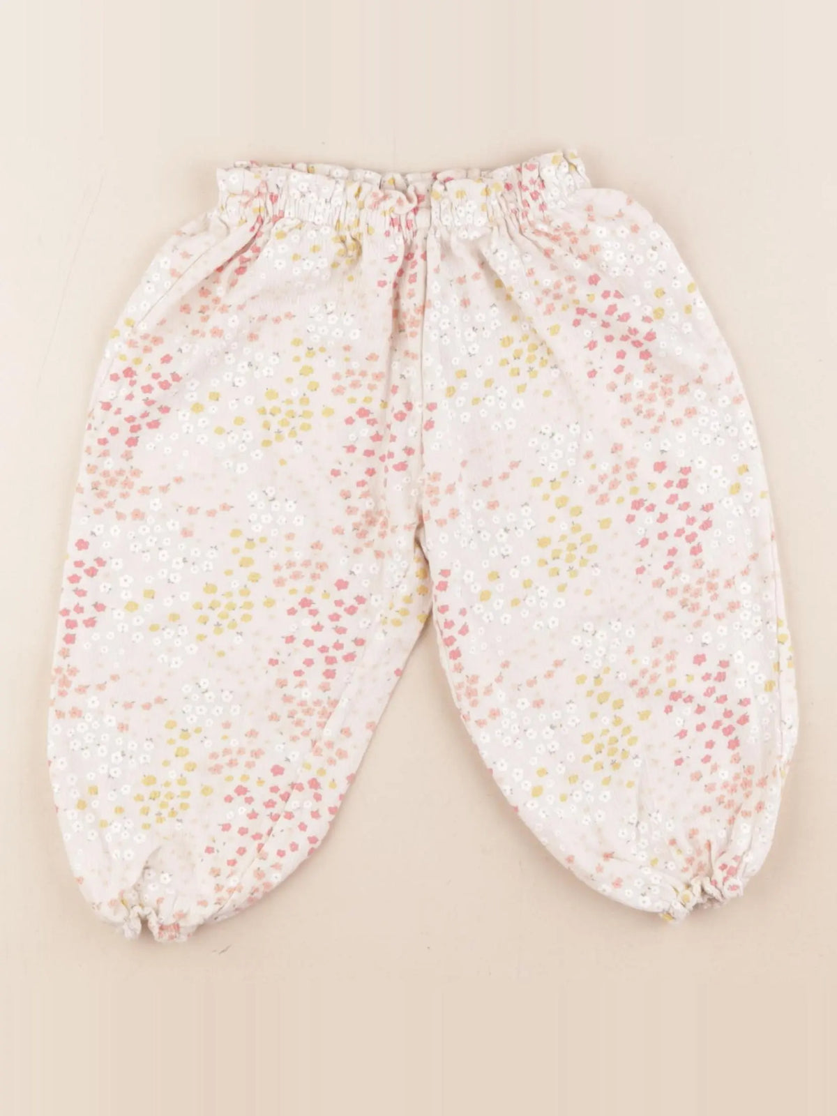 H&M - pantalon beige - 12/18 mois