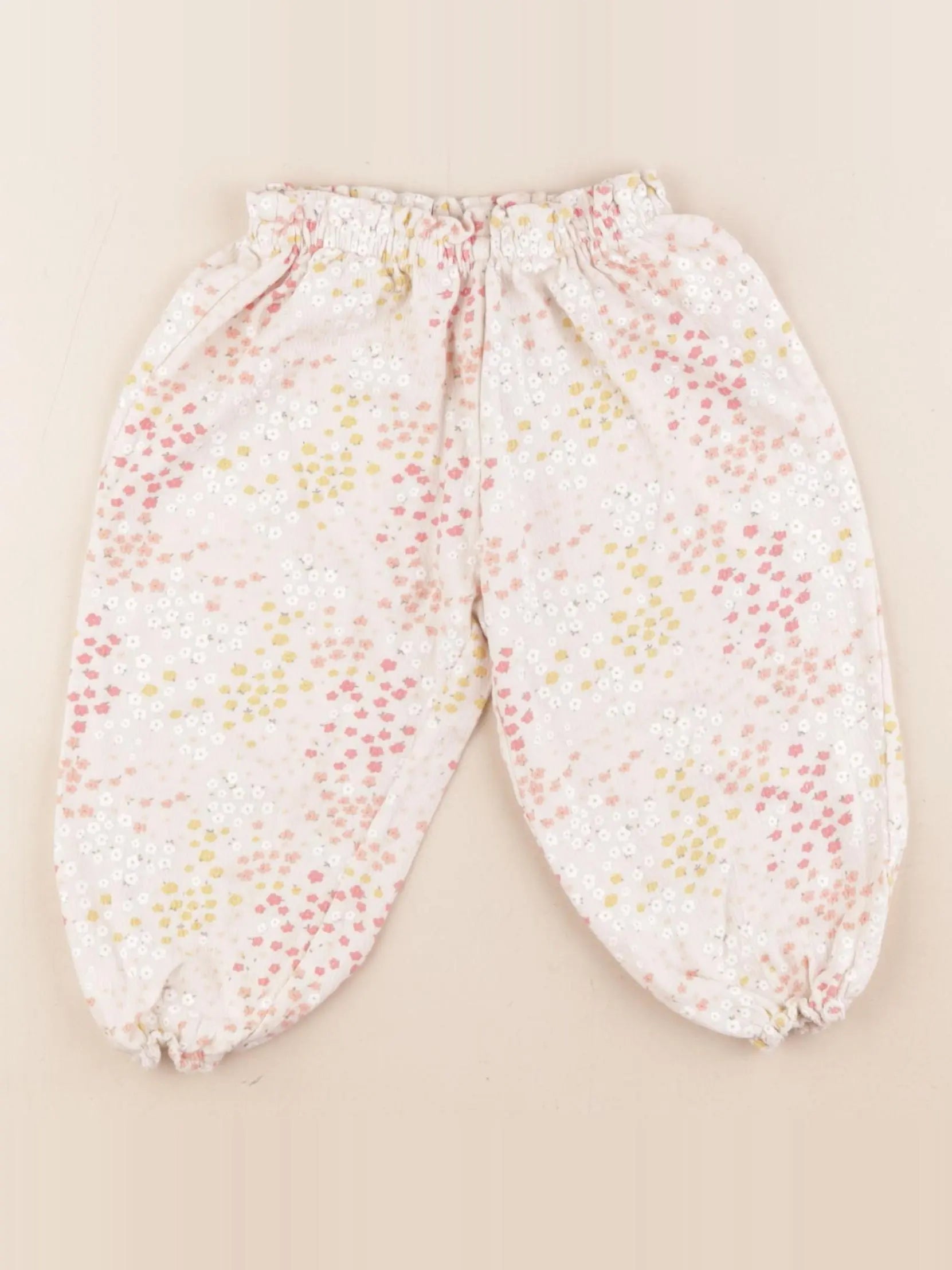 H&M - pantalon beige - 12/18 mois