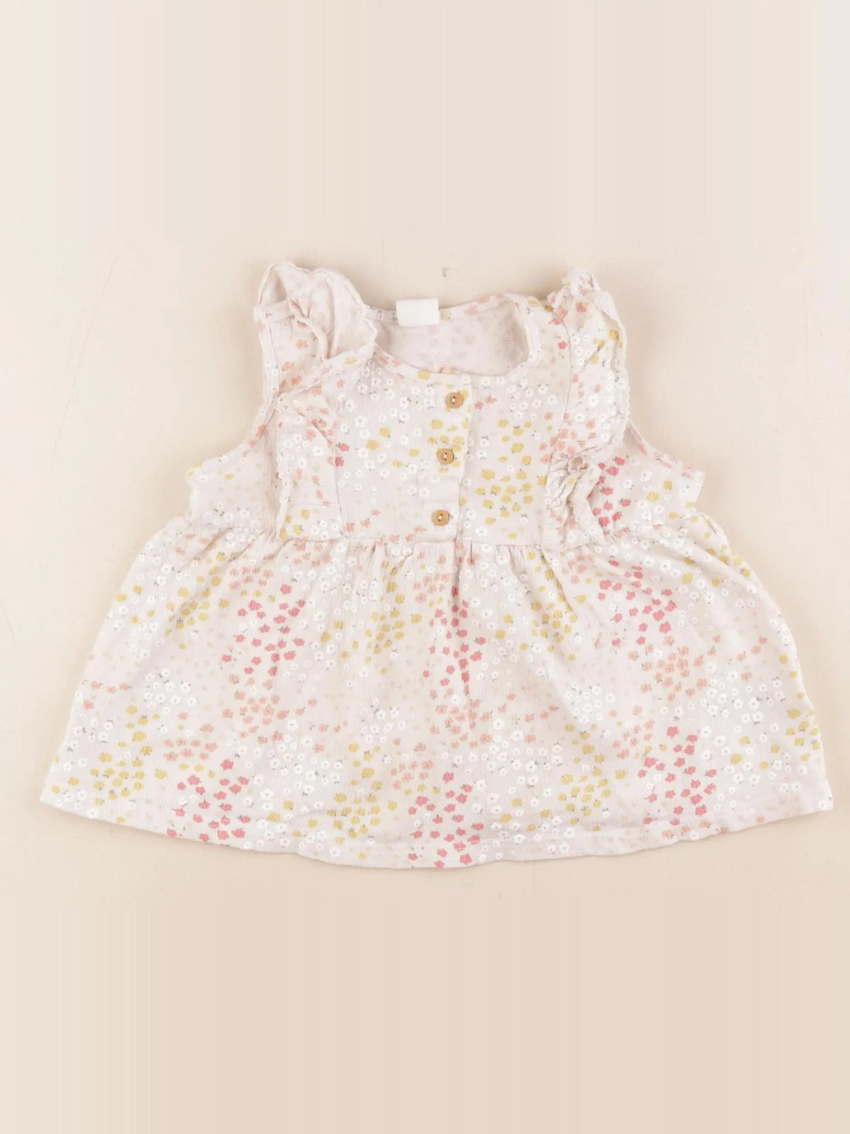 H&M - débardeur beige, multicolore - 12/18 mois