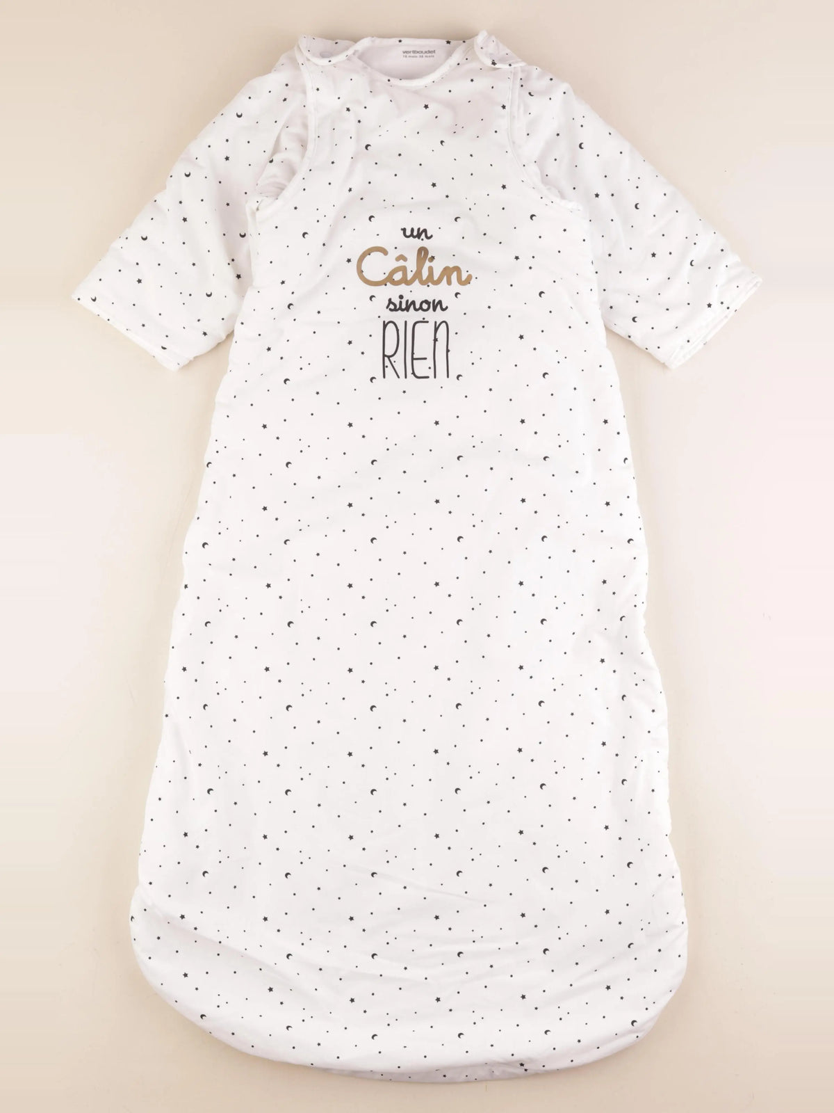 Vertbaudet - gigoteuse TOG 3 blanc - 18/36 mois