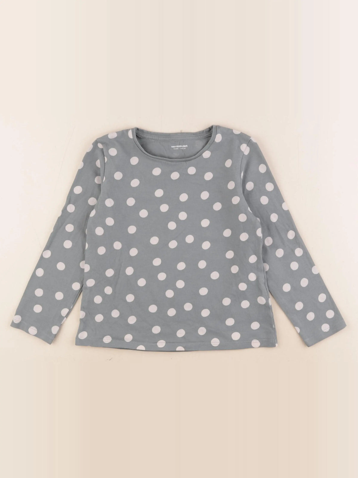 Vertbaudet - tee-shirt vert - 5 ans