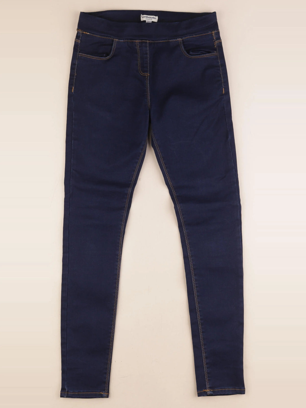 Vertbaudet - jegging bleu - 12 ans