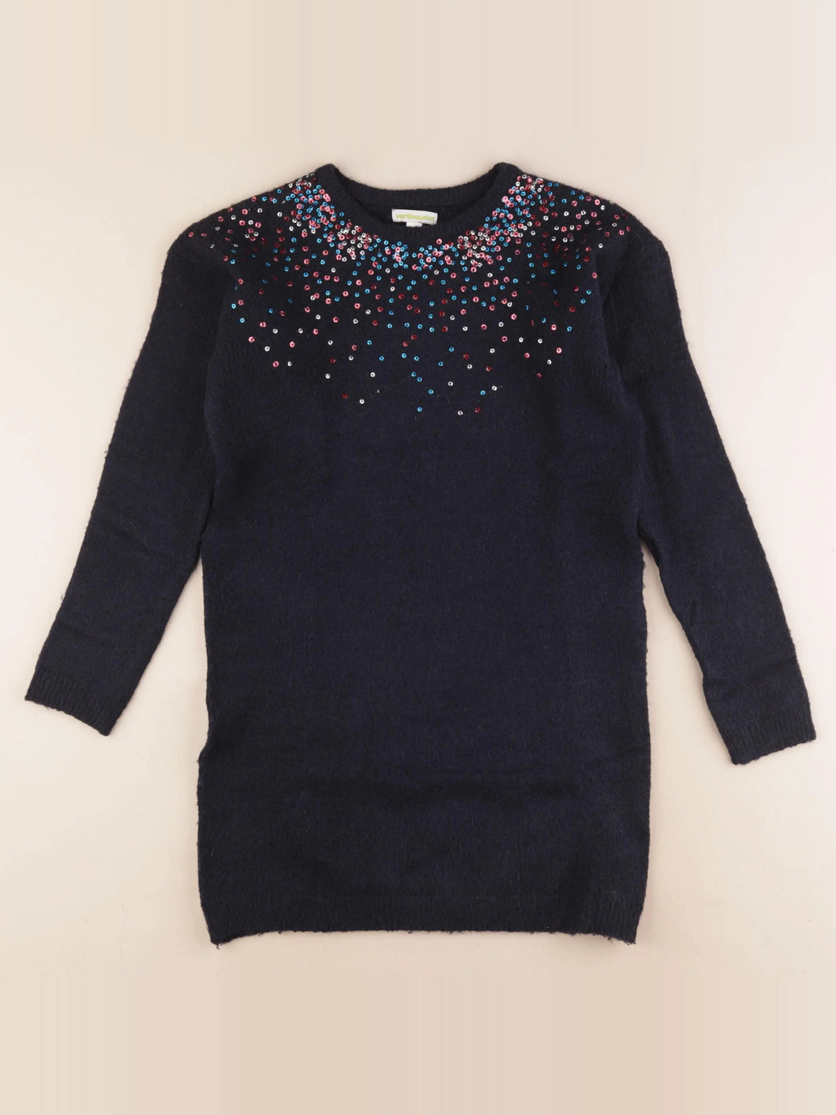 Vertbaudet - robe bleu - 10 ans