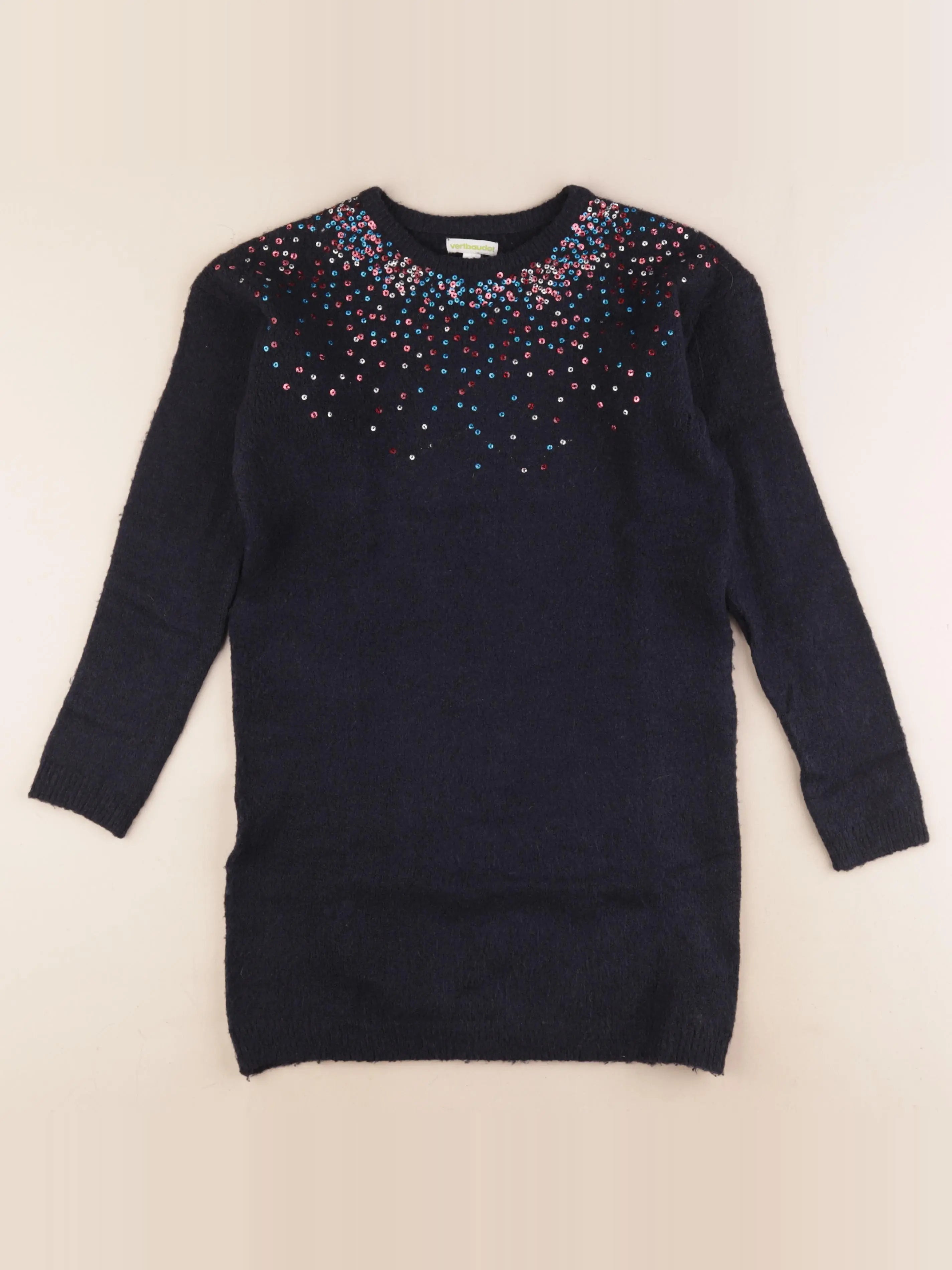 Vertbaudet - robe bleu - 10 ans