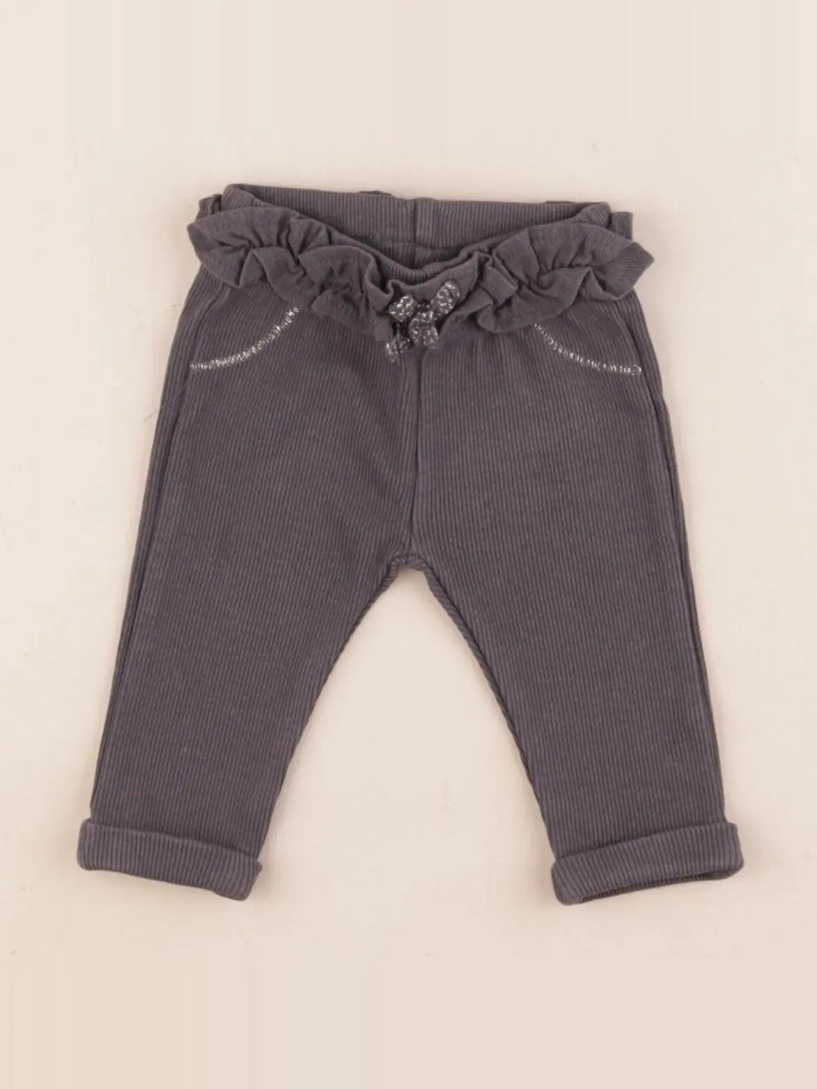 Tape à l'oeil - legging gris - 3 mois