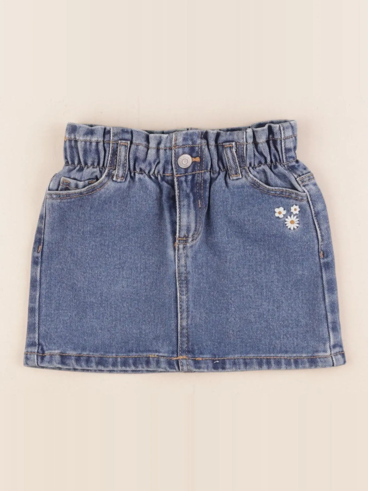 Vertbaudet - jupe bleu - 3 ans