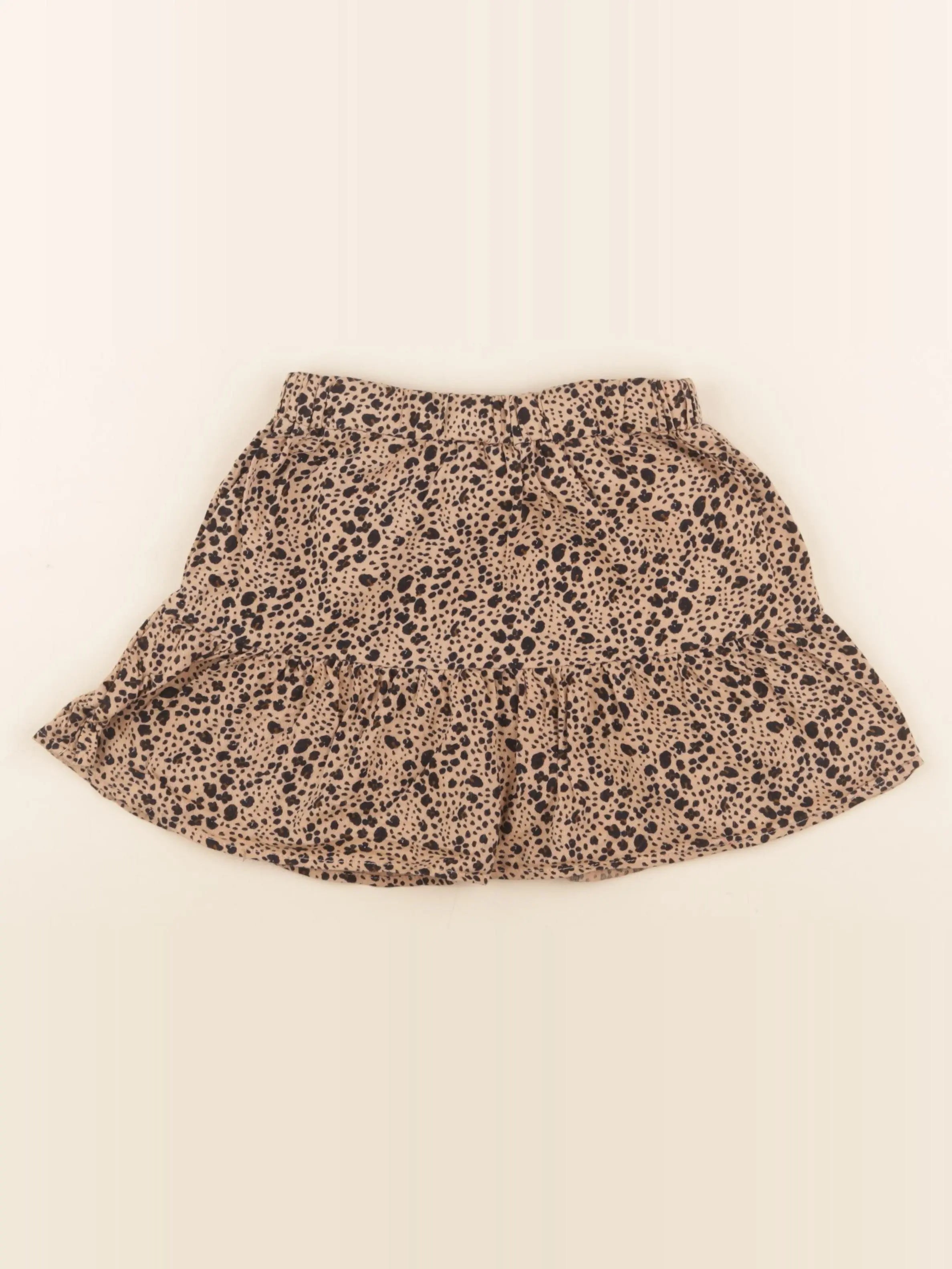 Vertbaudet - jupe noir, marron - 9 ans