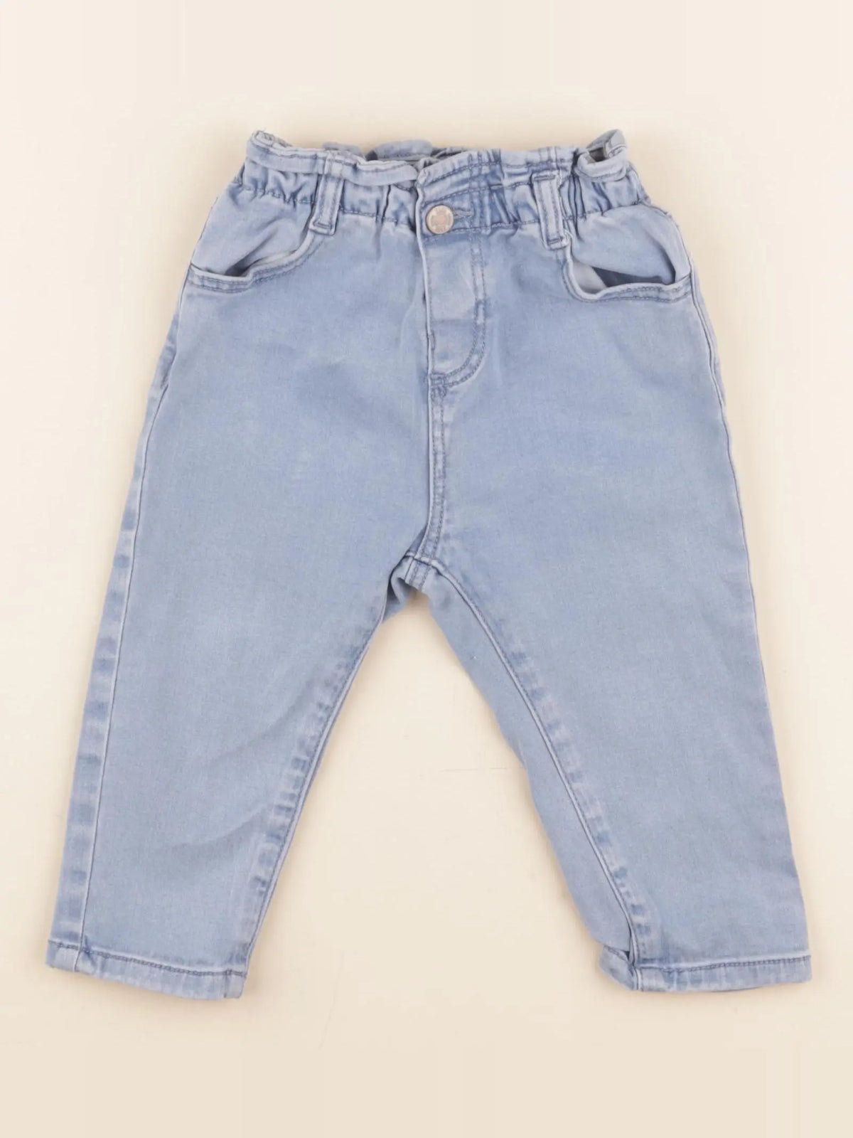 Zara - jean bleu - 9/12 mois
