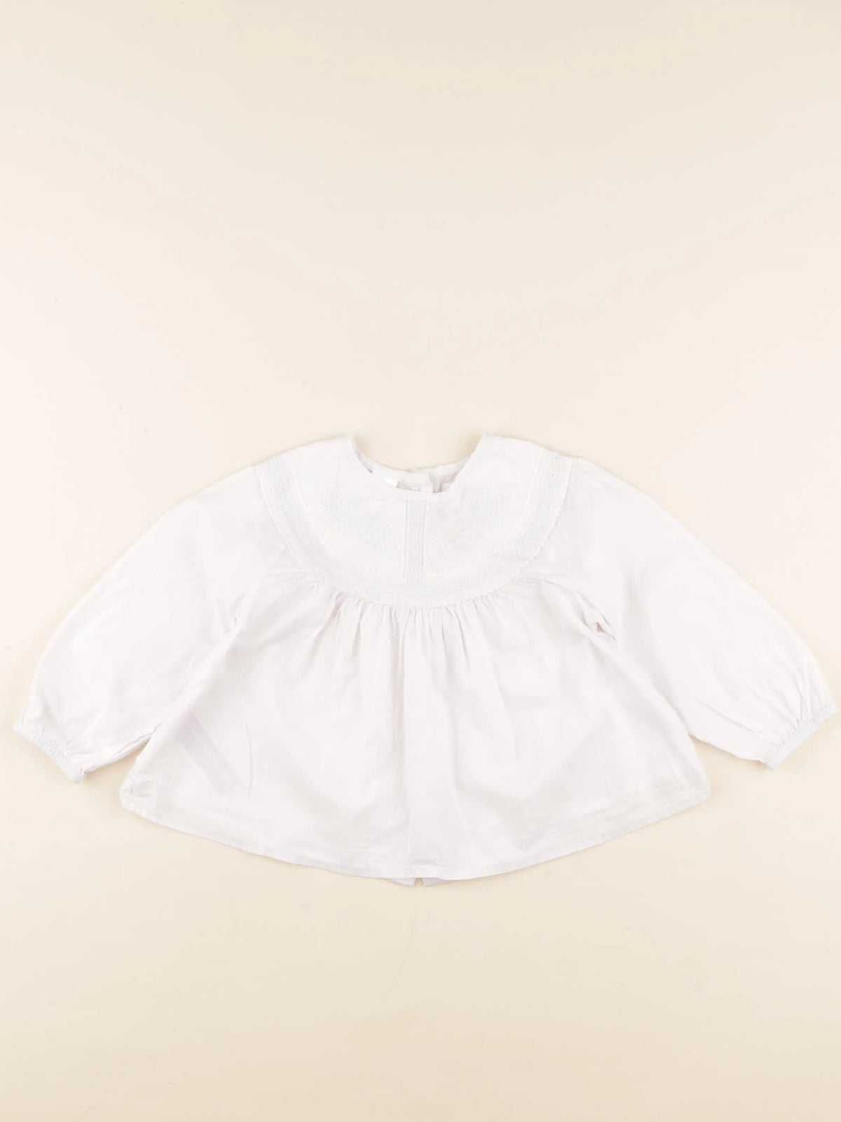 Mango - blouse blanc - 18/24 mois