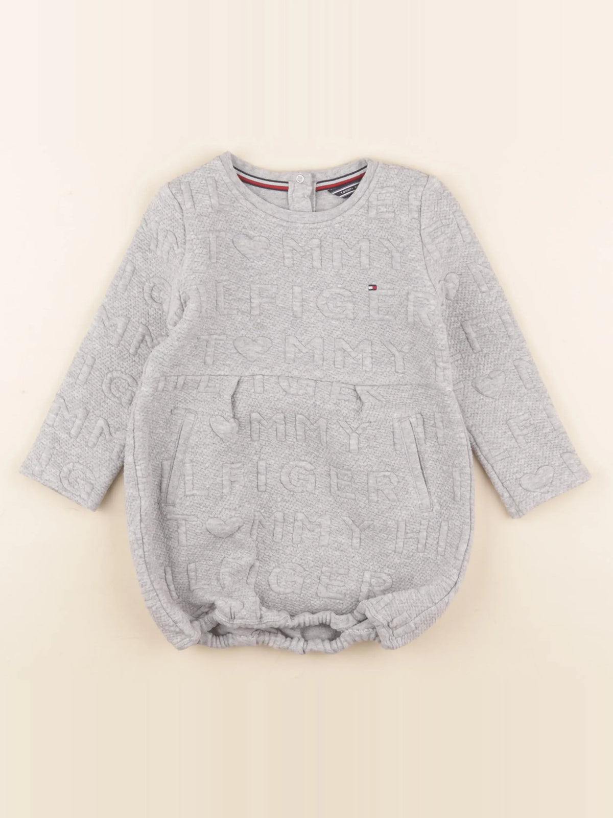 Tommy Hilfiger - robe gris - 4 ans