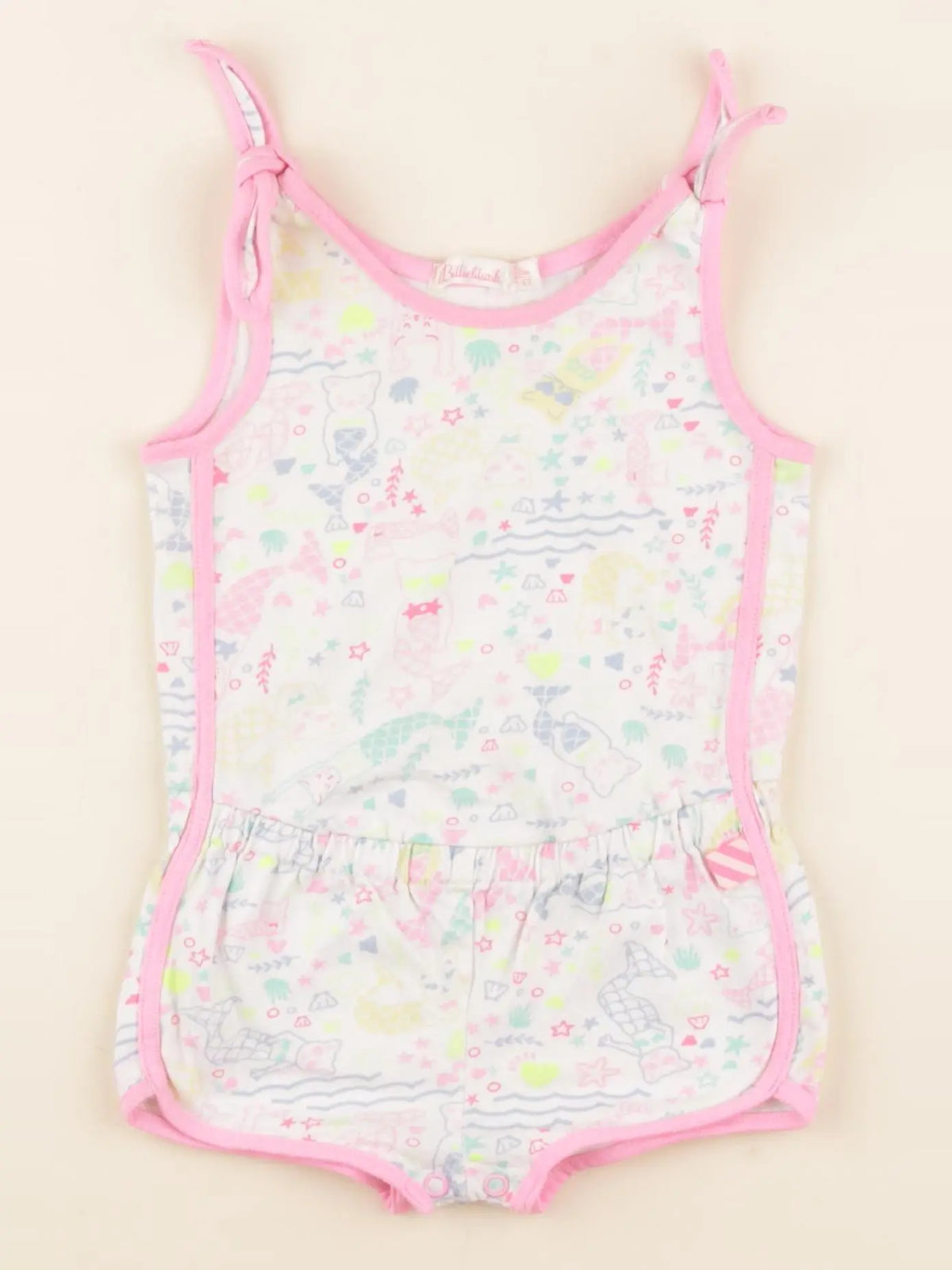 Billie Blush - combinaison multicolore - 6 mois