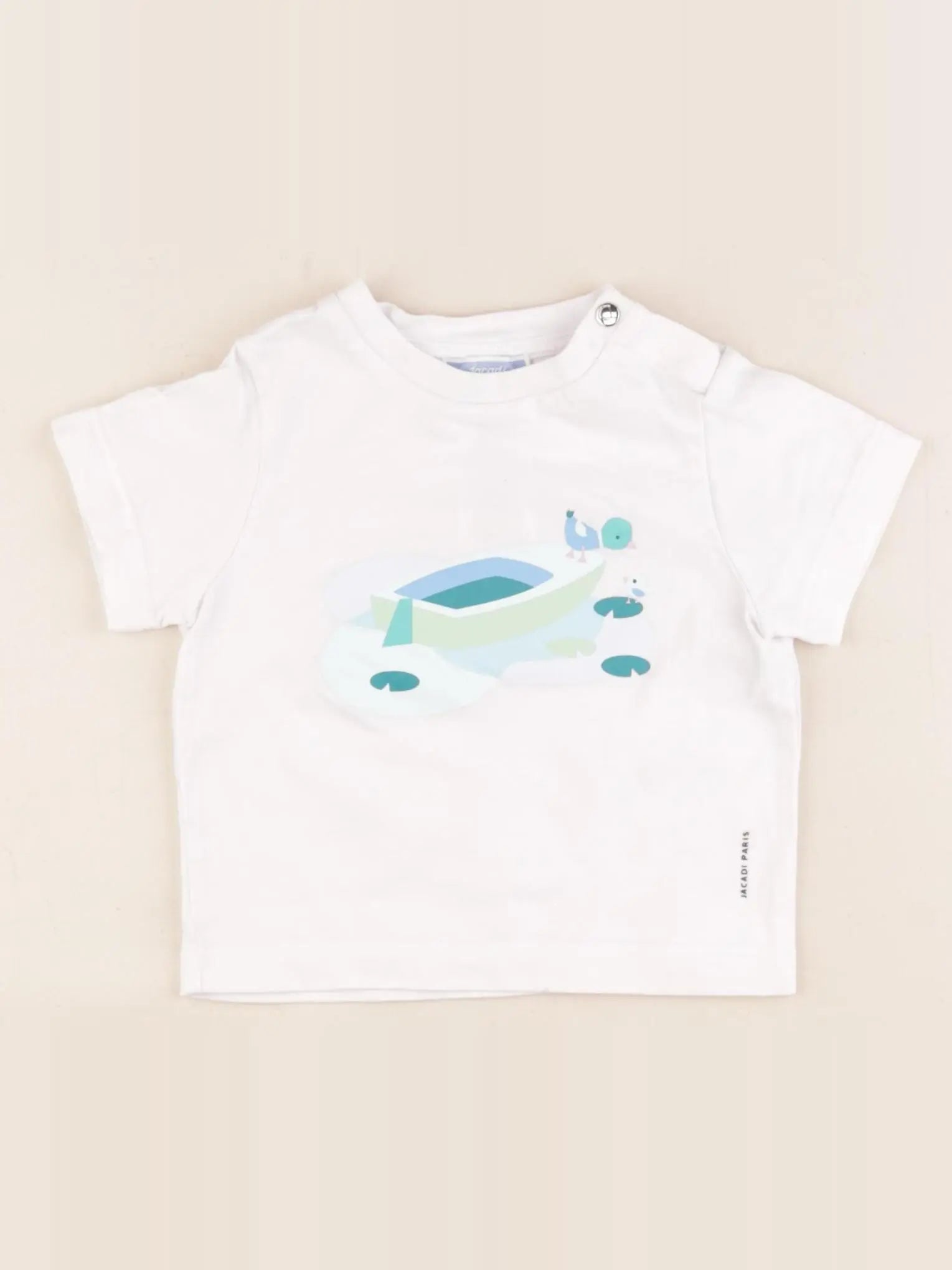 Jacadi - tee-shirt blanc - 12 mois