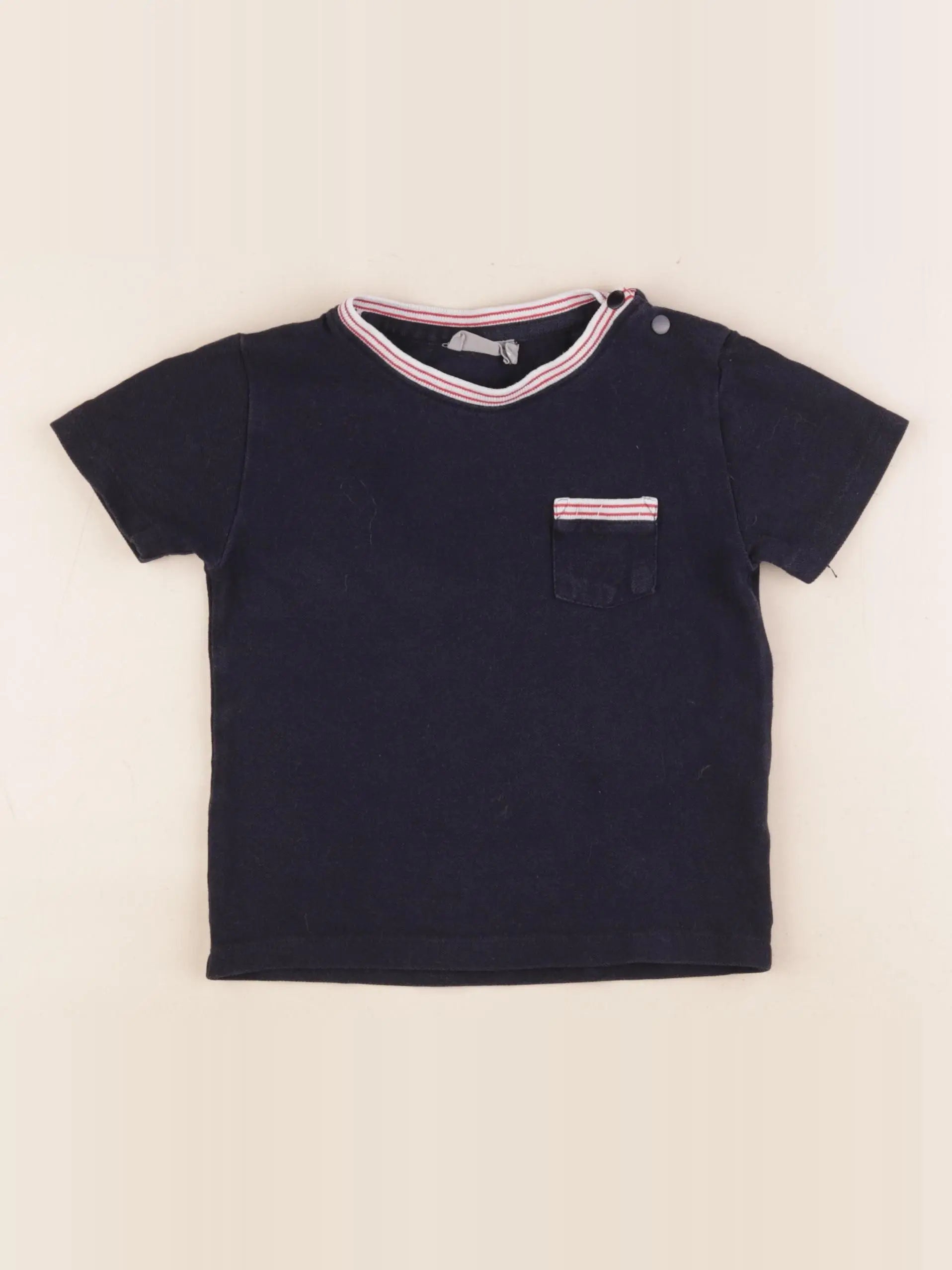 Boutchou - tee-shirt bleu - 36 mois