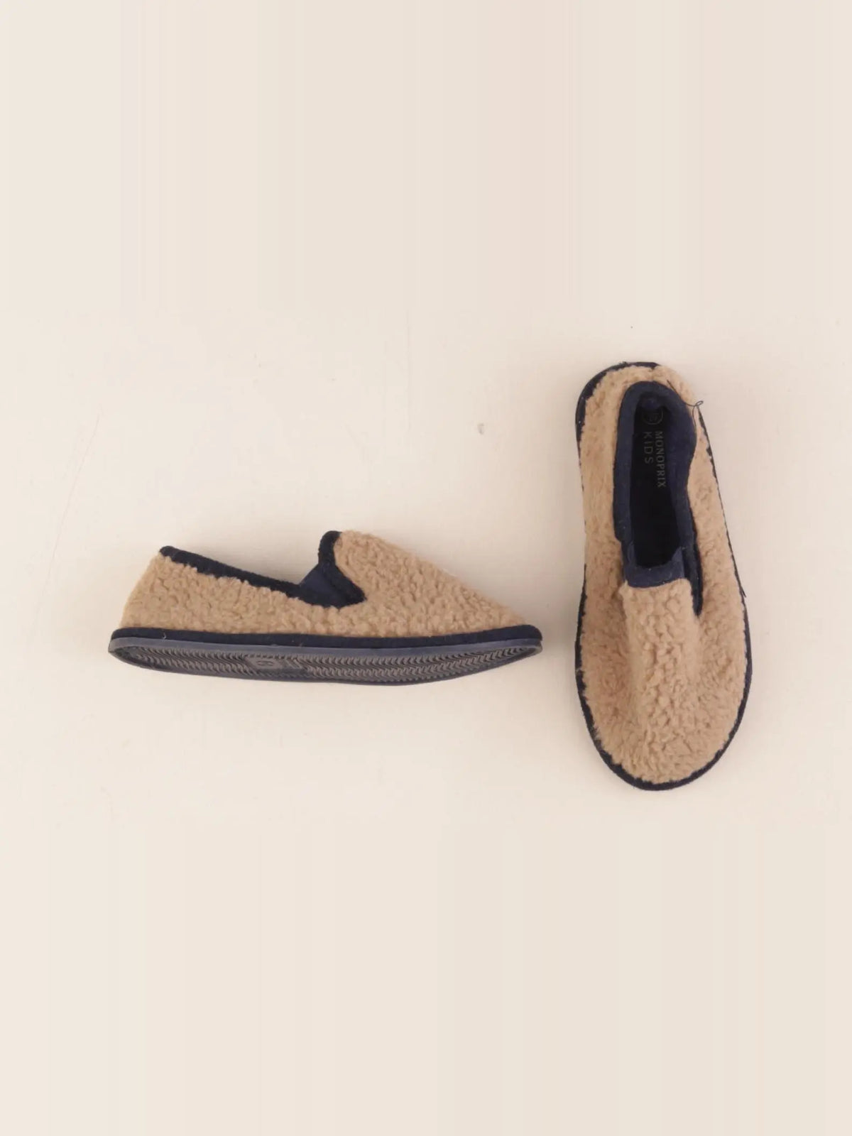 Monoprix - chaussons marron - pointure 28/29