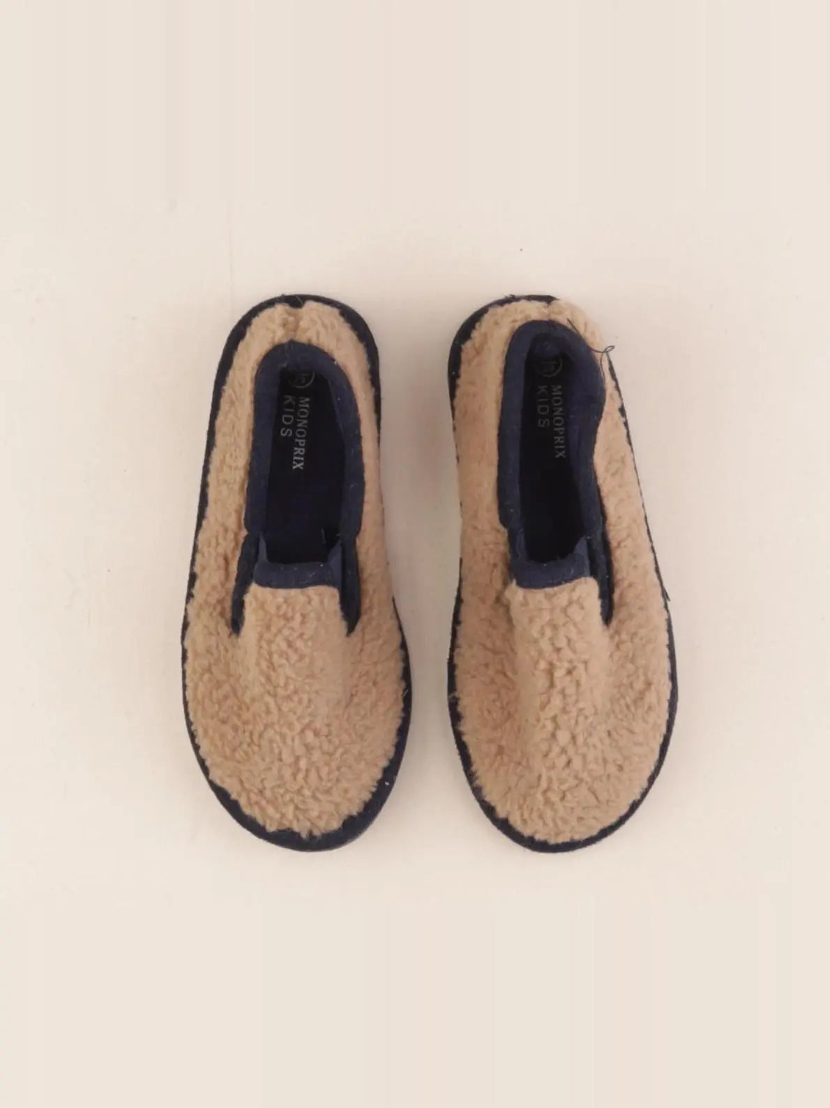 Monoprix - chaussons marron - pointure 28/29