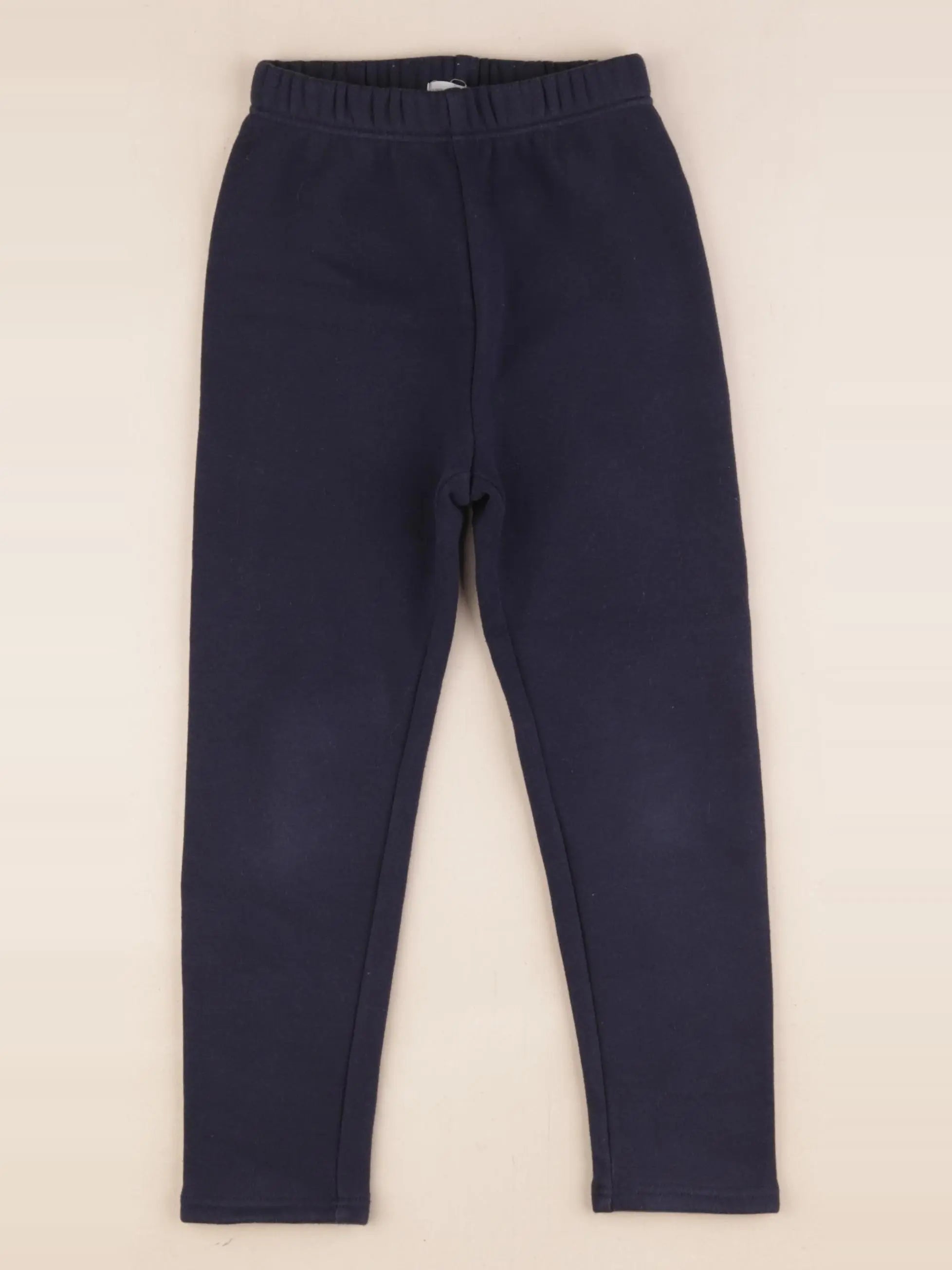 Vertbaudet - legging doublé bleu - 6 ans