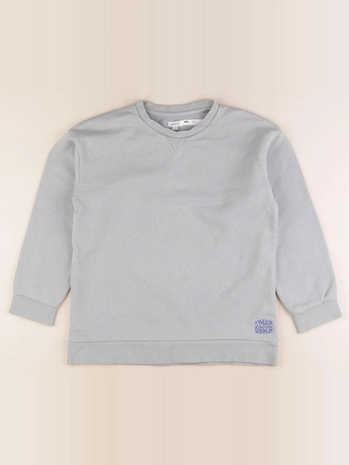 Vertbaudet - sweat bleu - 10 ans