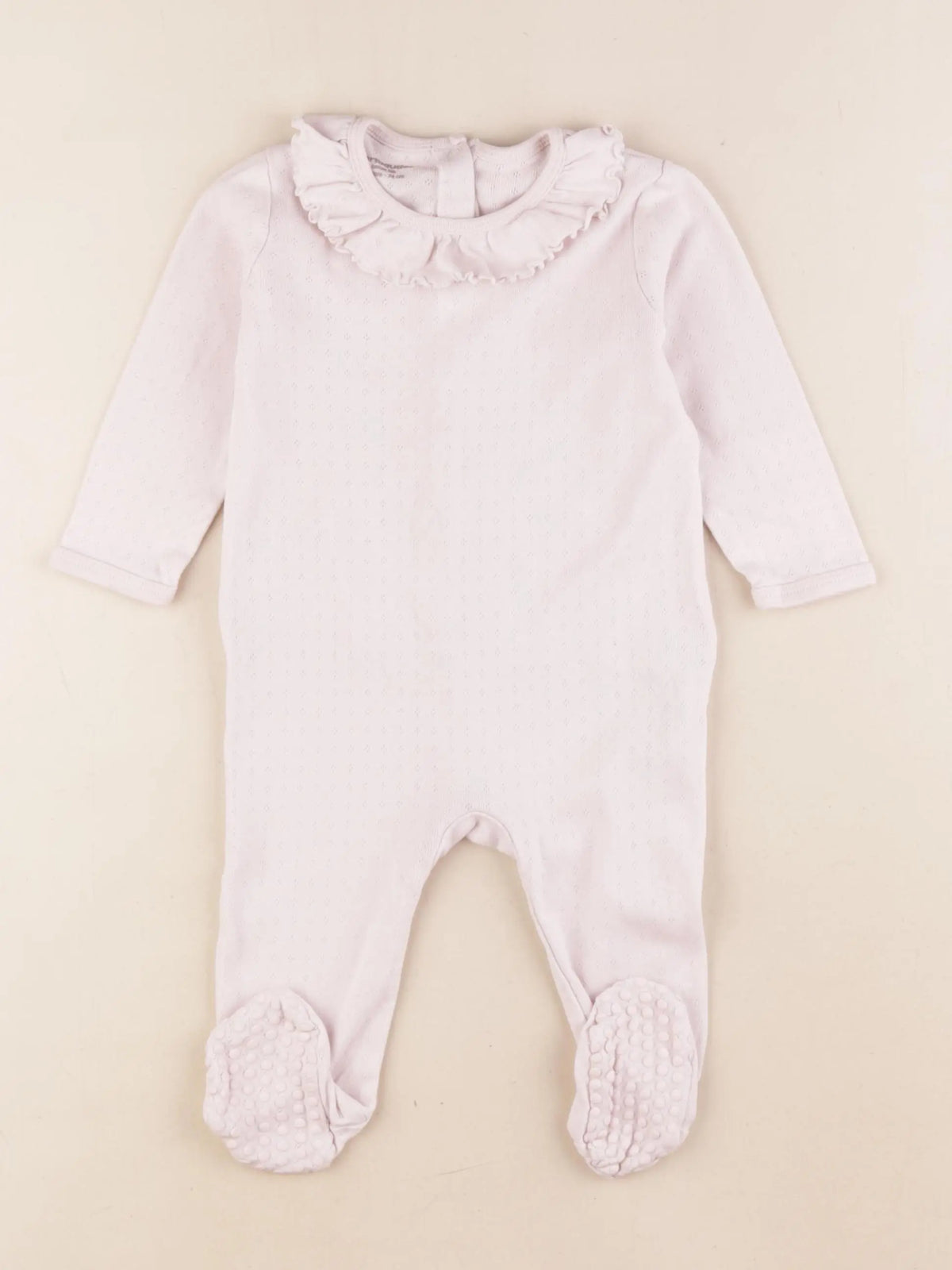 Vertbaudet - pyjama coton rose - 12 mois