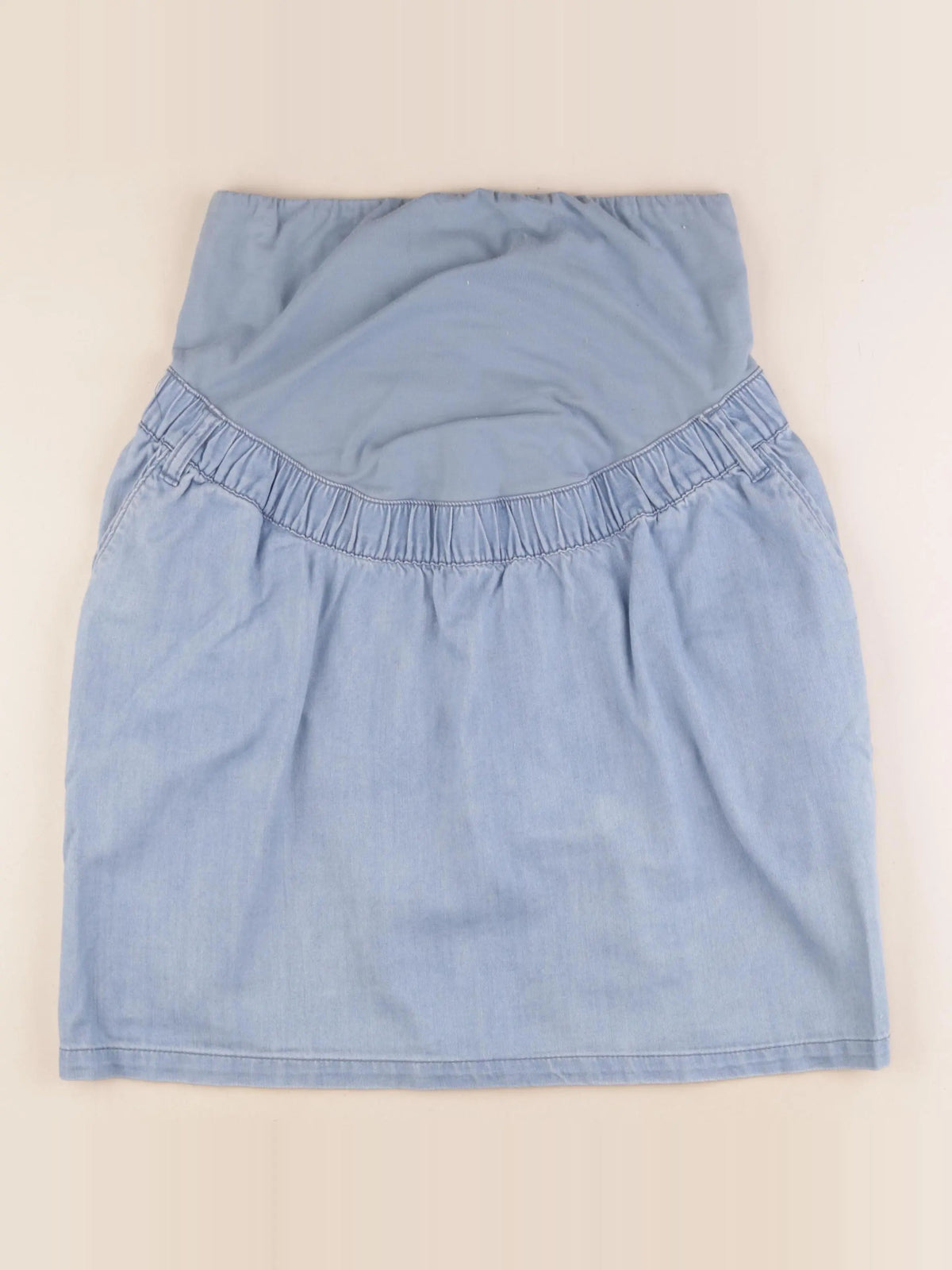 Vertbaudet - jupe grossesse bleu - 38