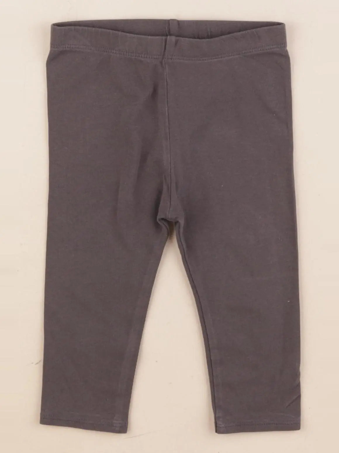 Vertbaudet - legging gris - 12 mois