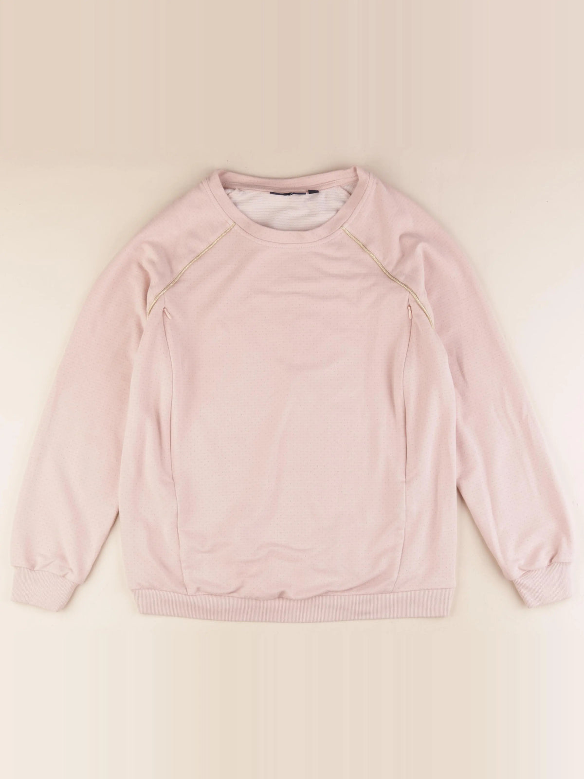 Kiabi - sweat grossesse, allaitement rose - 34 à 36