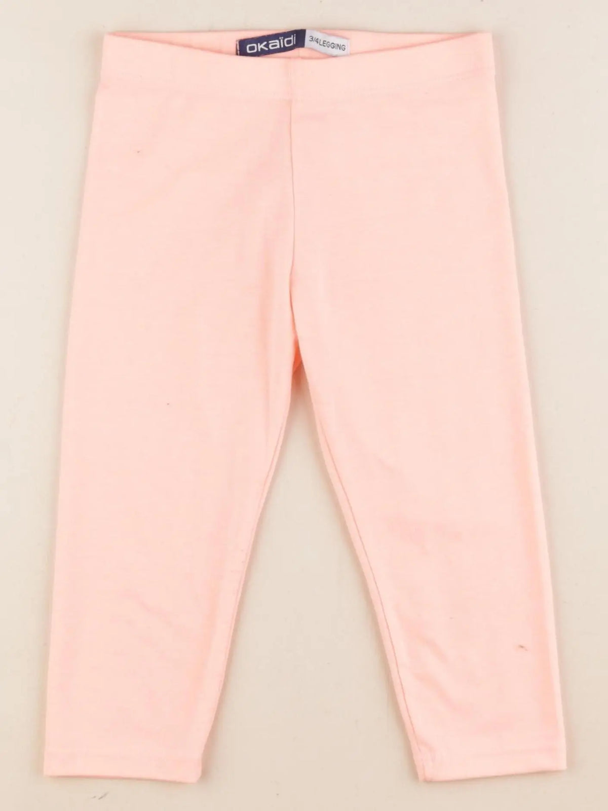 Okaidi - legging court rose fluo - 5 ans