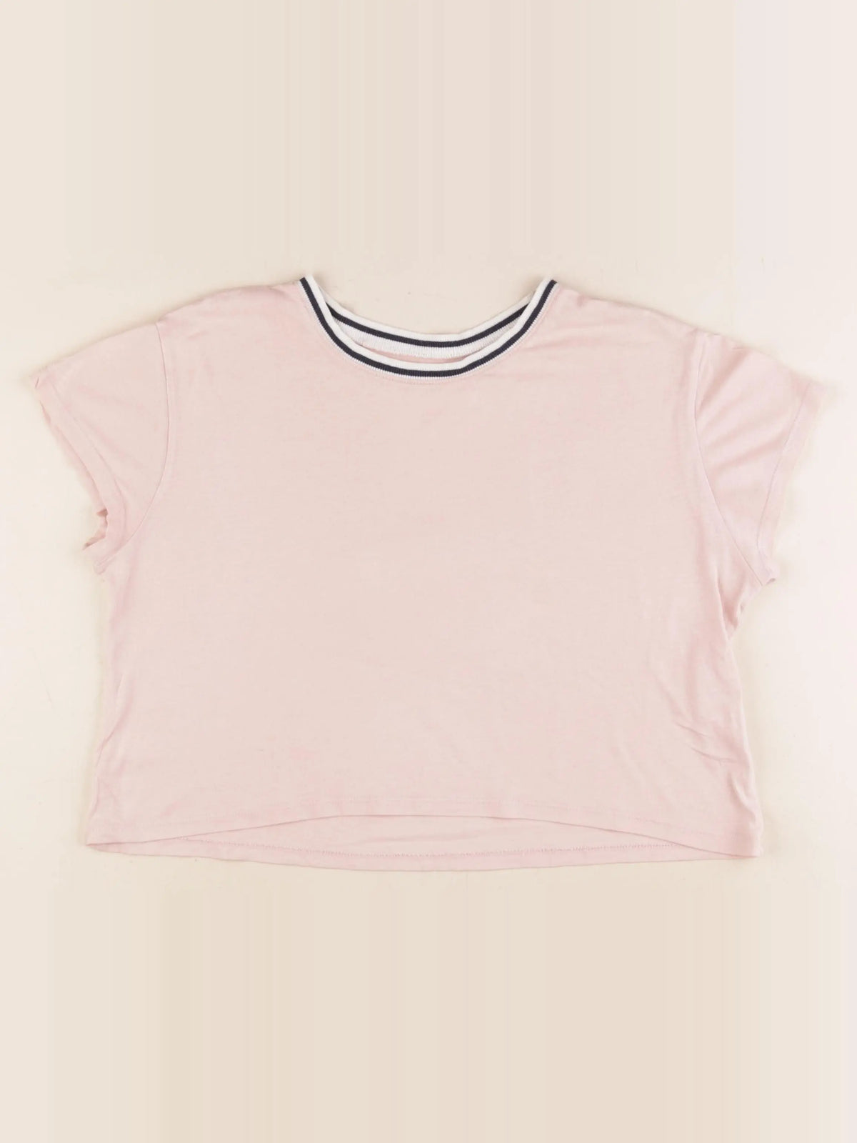 H&M - tee-shirt rose - 8/10 ans