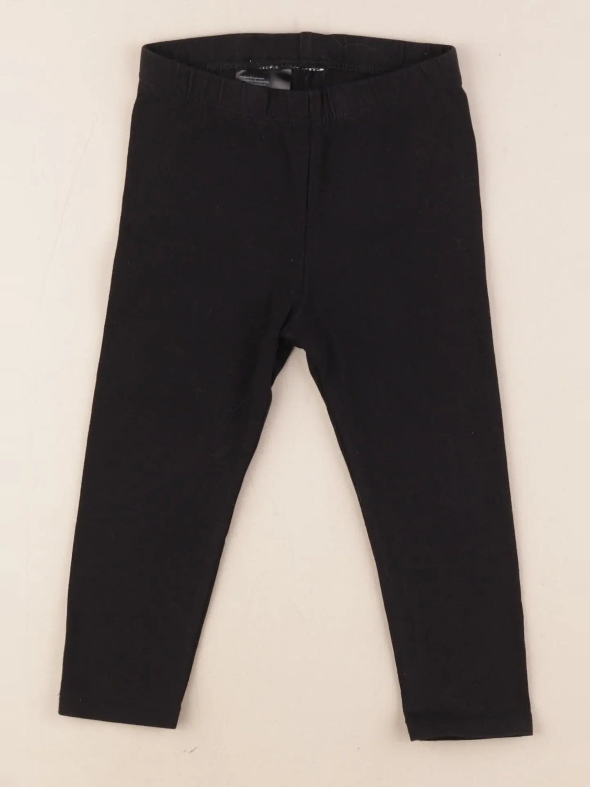 H&M - legging noir - 12/18 mois