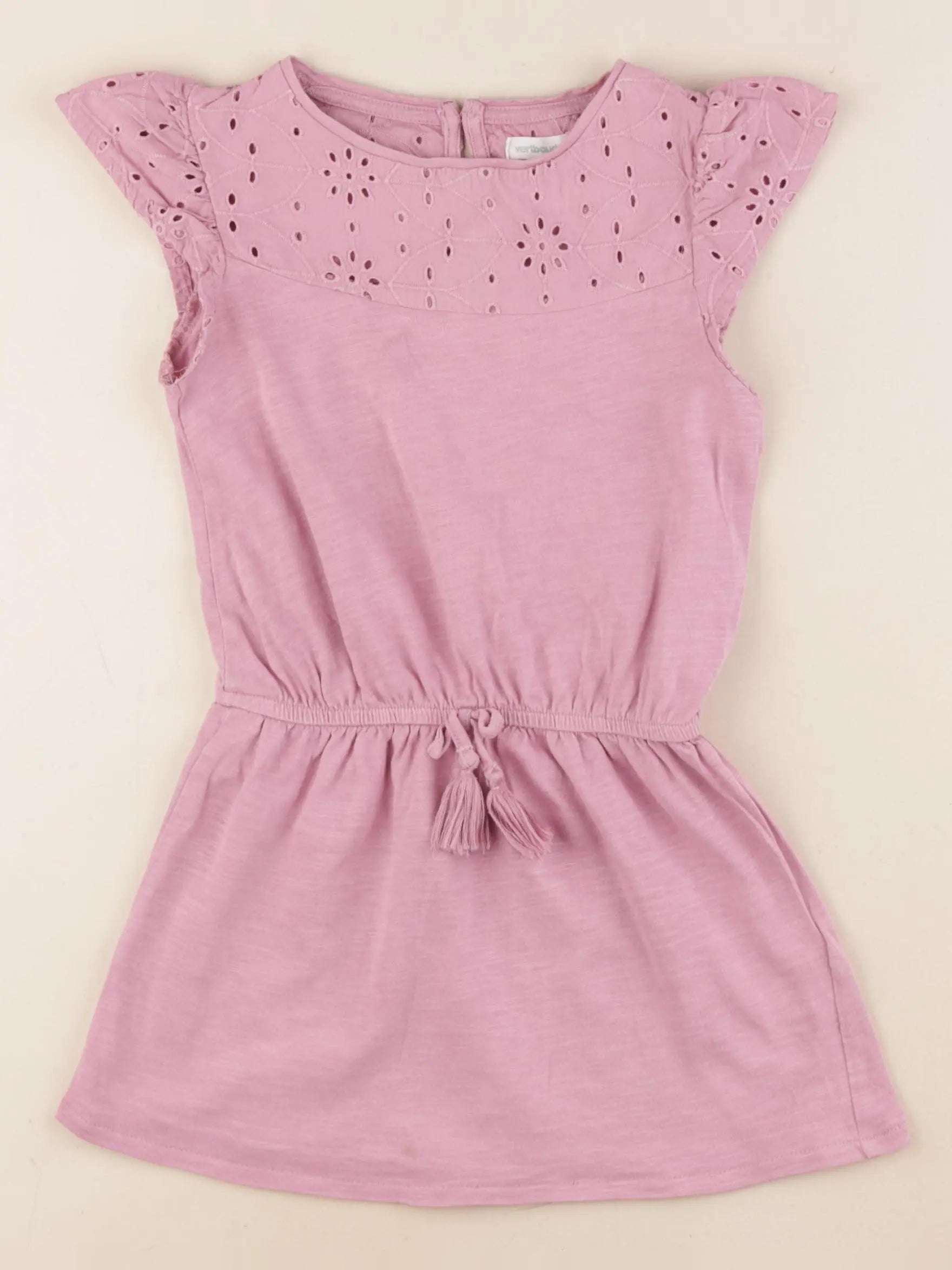 Vertbaudet - robe rose - 4 ans