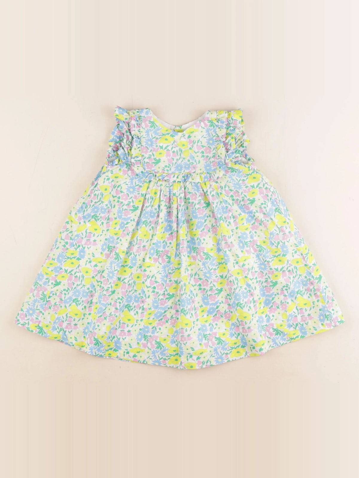 Jacadi - robe liberty multicolore - 2 ans