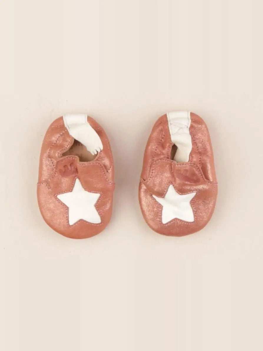 Easy Peasy - chaussons bronze - pointure 15/16