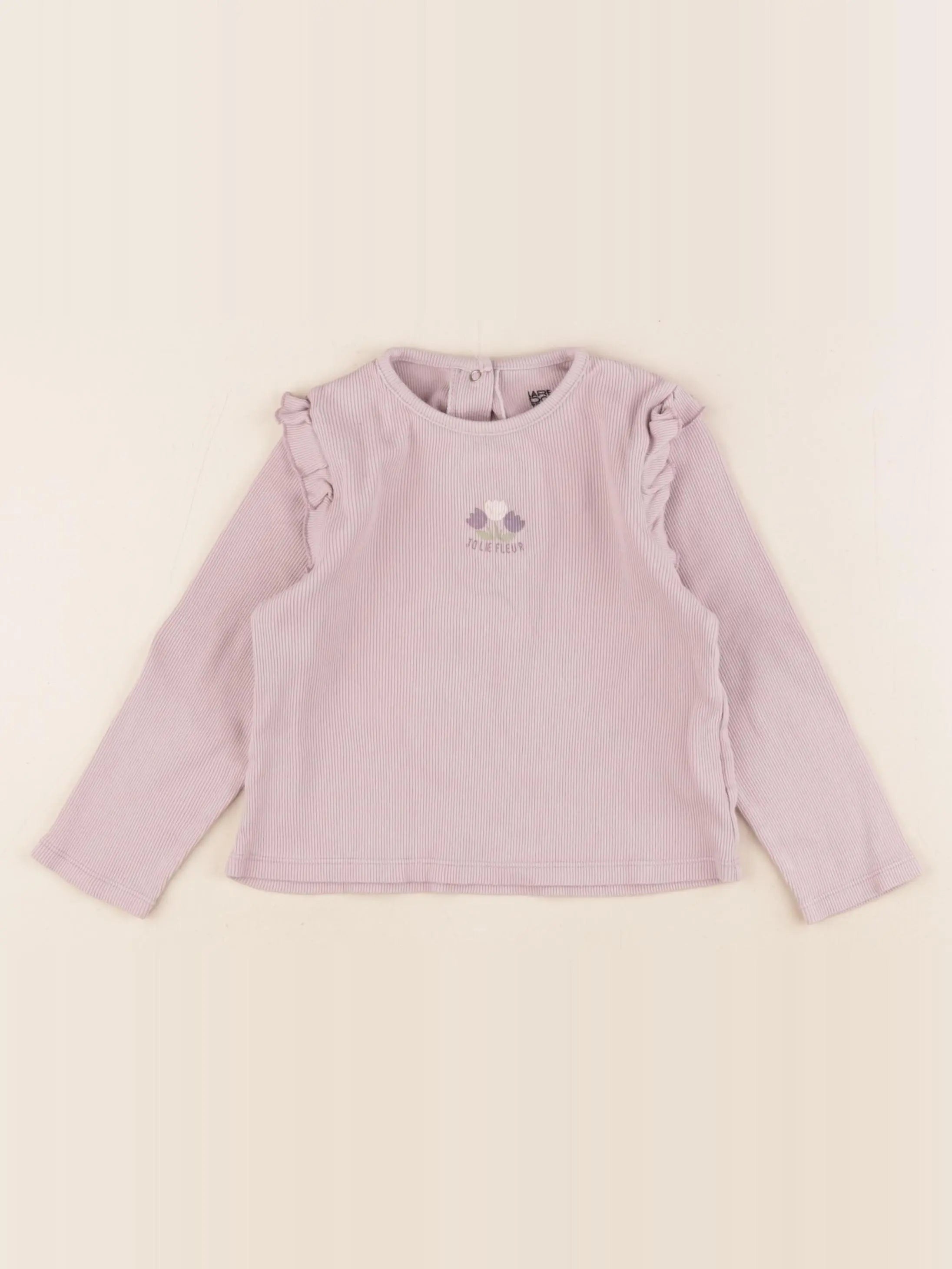 La Redoute - tee-shirt violet - 3 ans