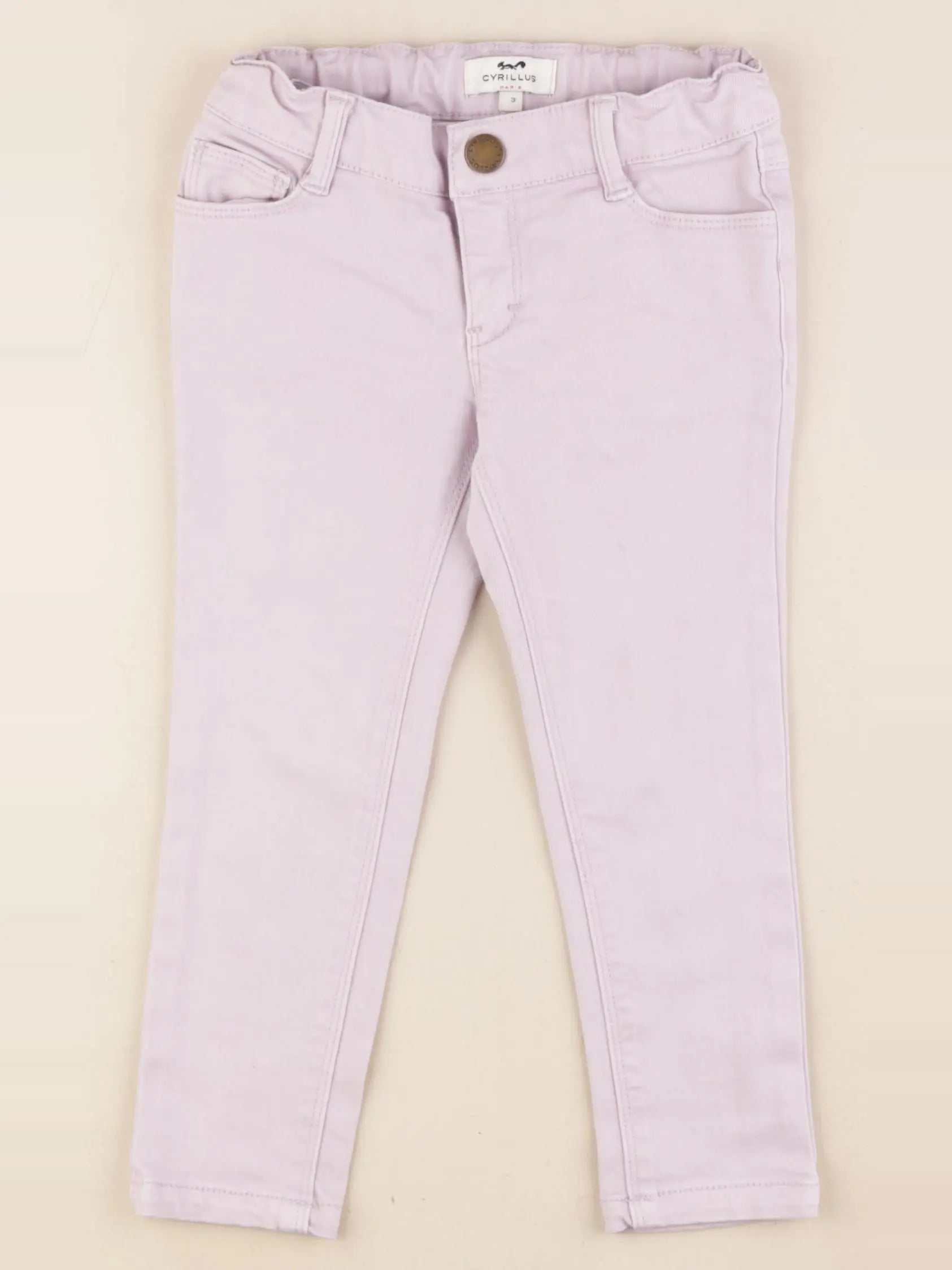 Cyrillus - jean violet - 3 ans