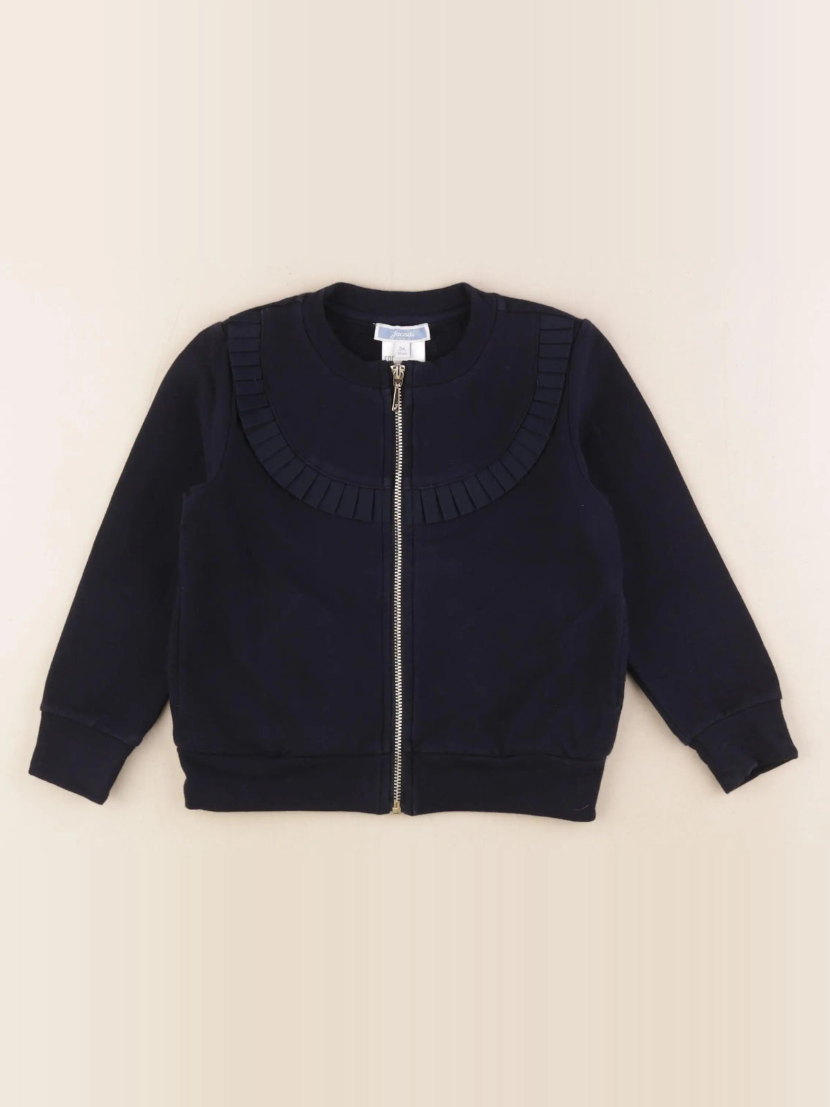 Jacadi - sweat bleu - 3 ans
