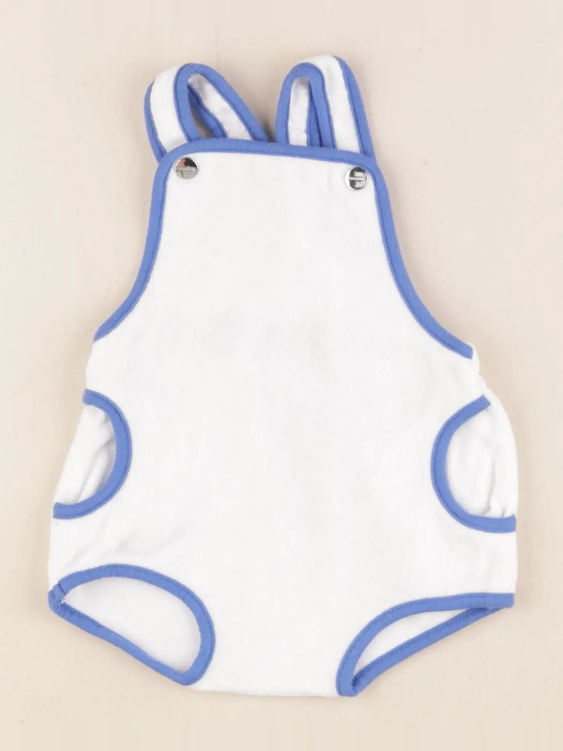 Jacadi - combinaison blanc, bleu - 3 mois