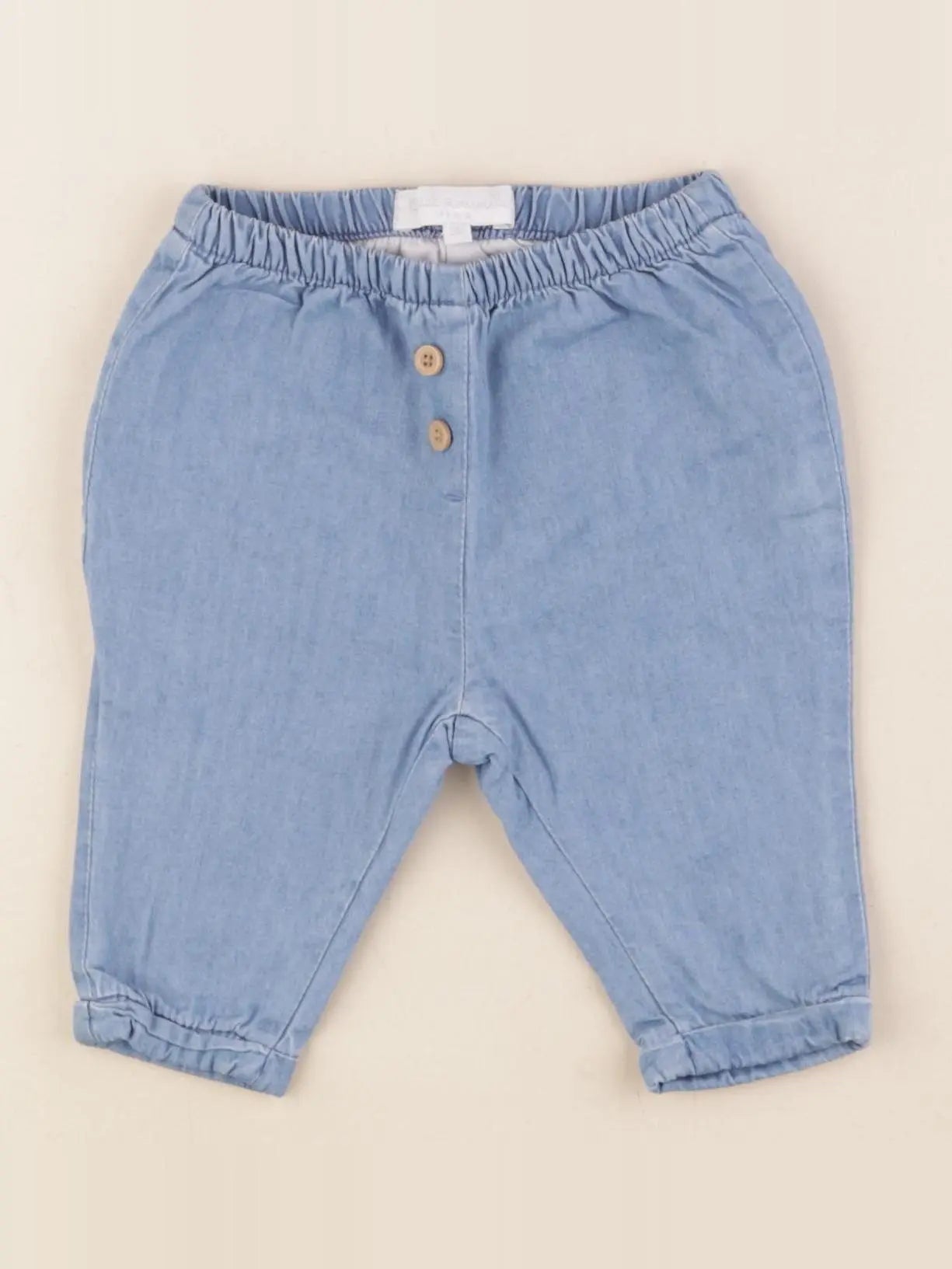 Cadet Rousselle - pantalon bleu - 3 mois