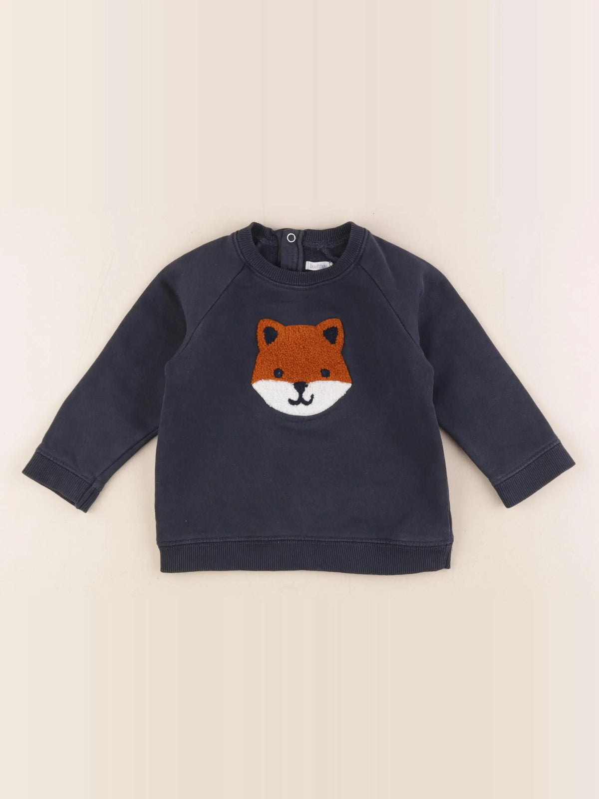 Boutchou - sweat bleu - 18 mois