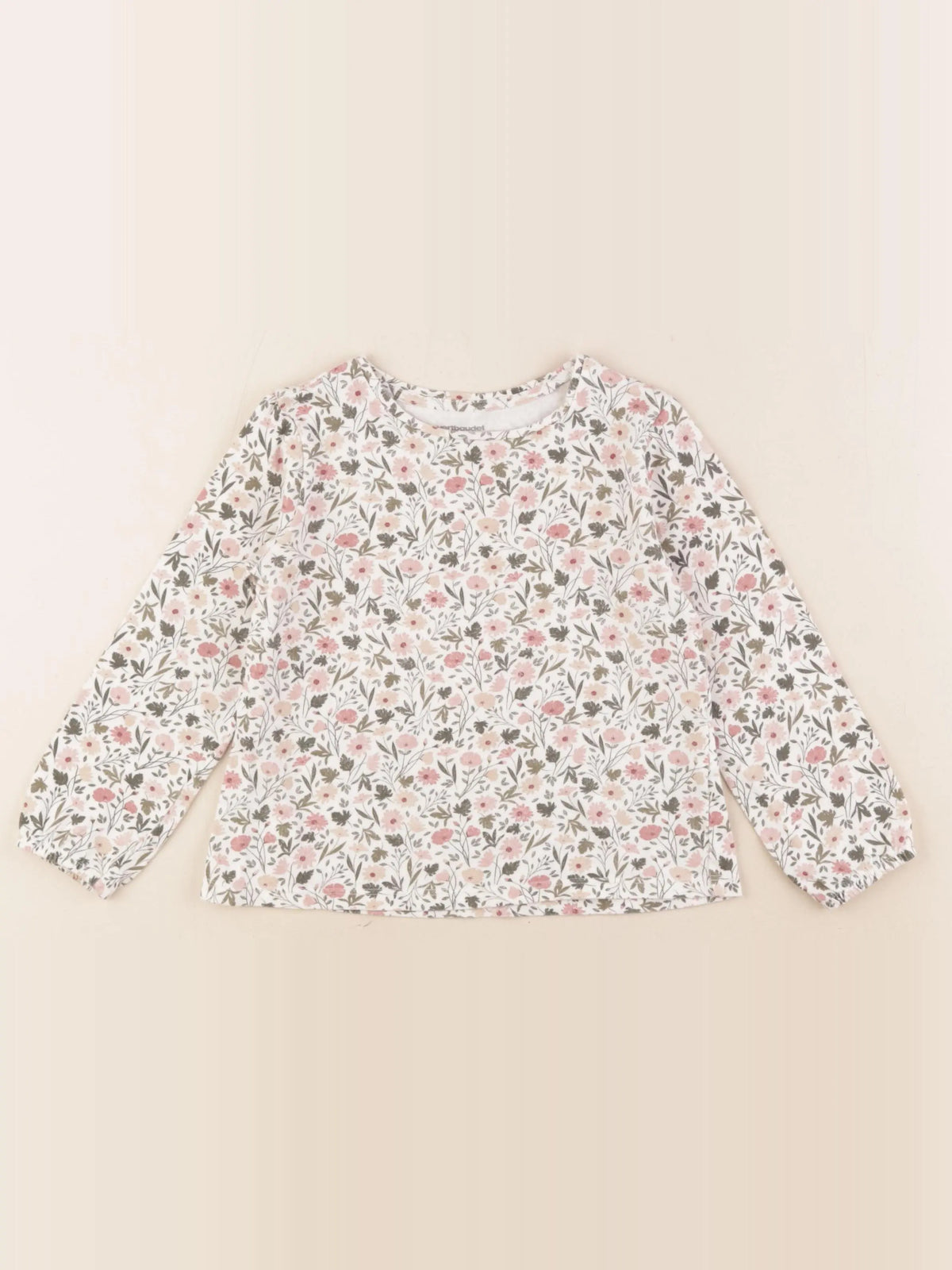 Vertbaudet - tee-shirt multicolore - 4 ans