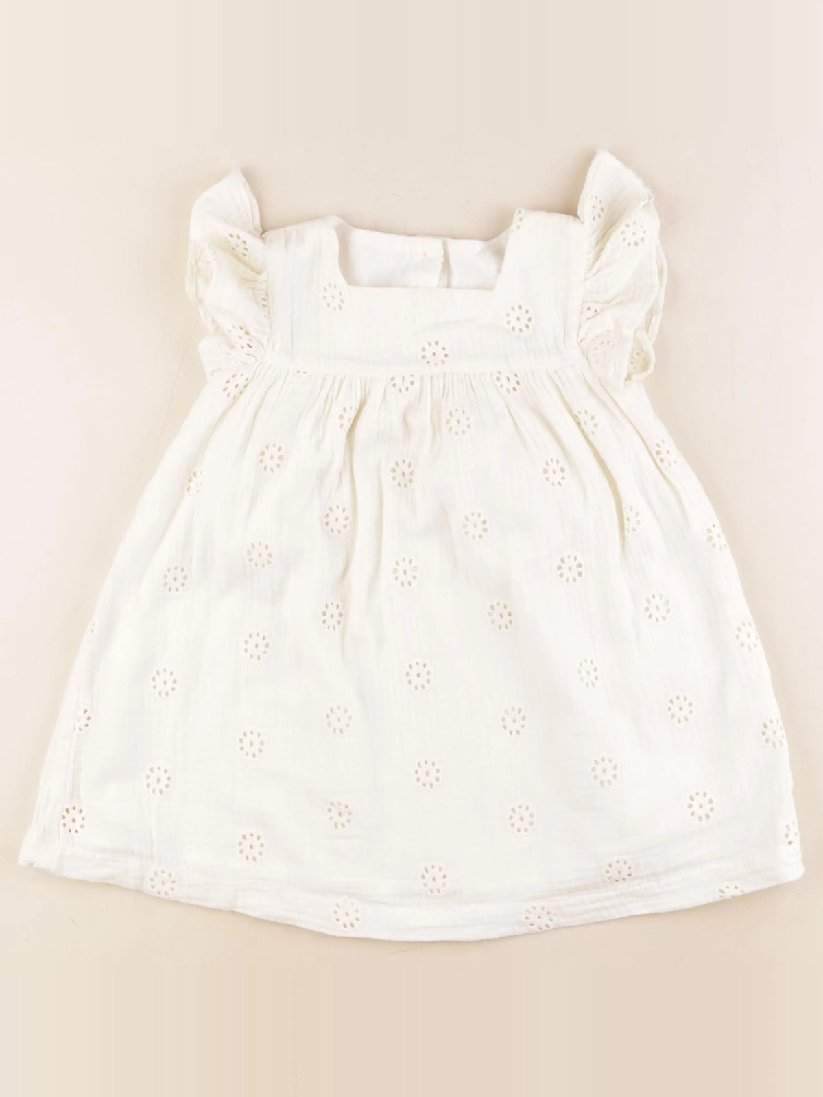 Vertbaudet - robe blanc - 4 ans