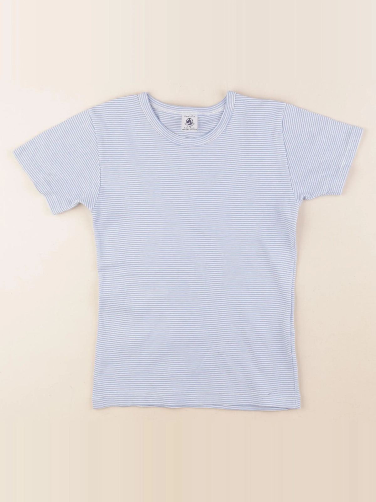 Petit Bateau - maillot de corps bleu - 10 ans
