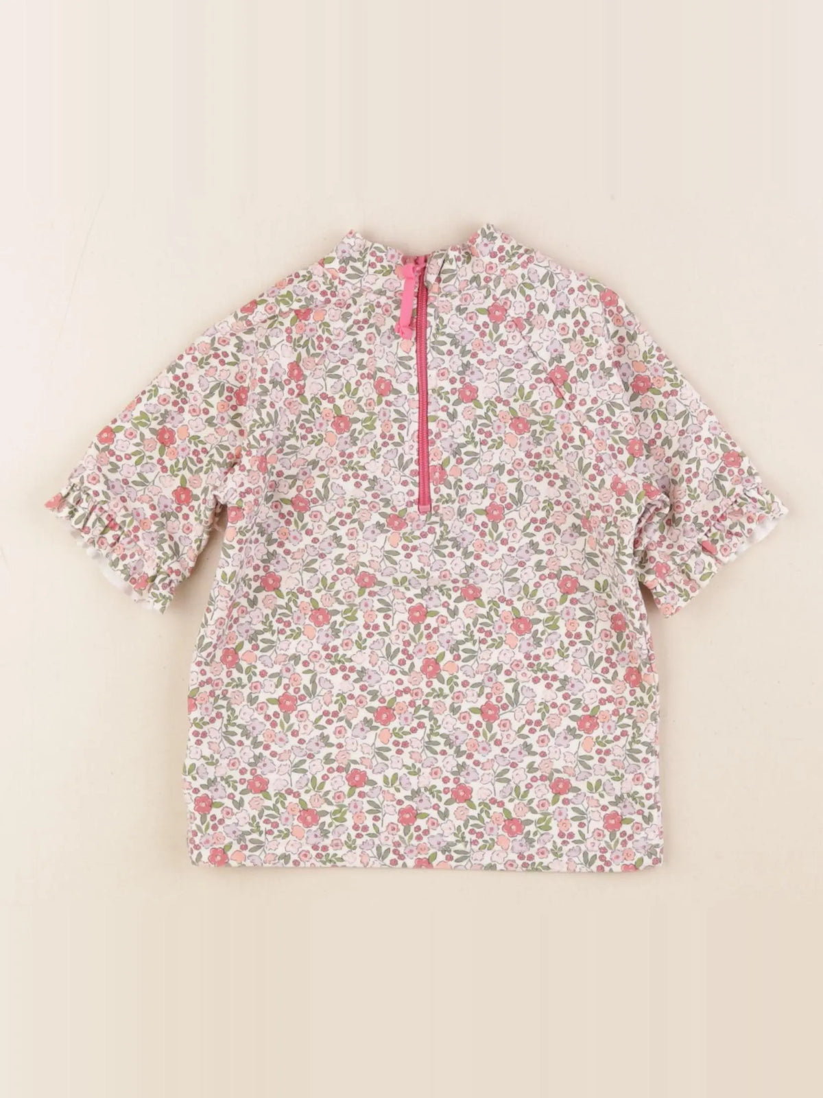 Vertbaudet - tee-shirt de bain multicolore - 18 mois