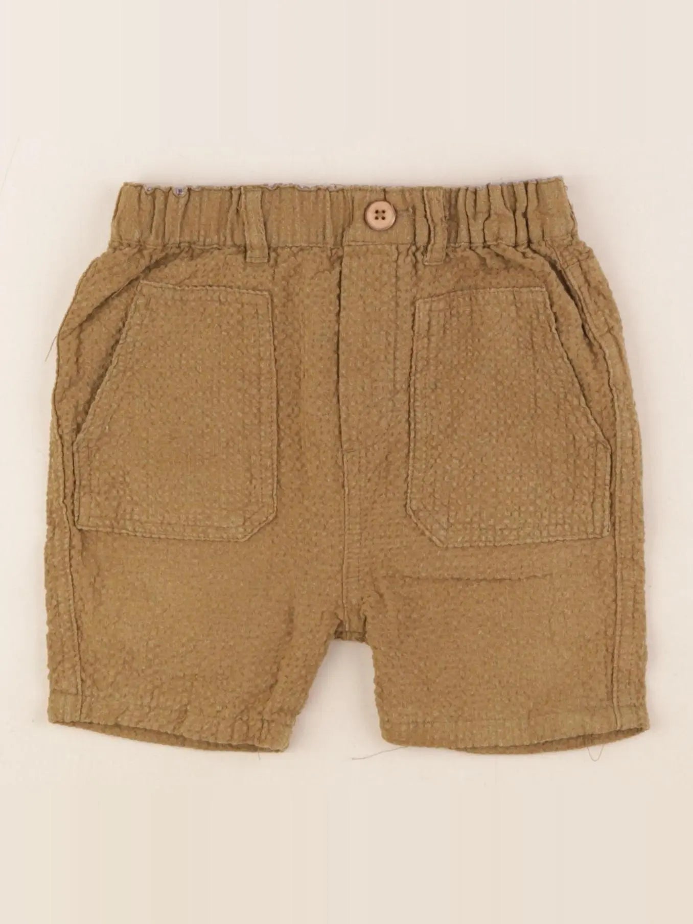 Zara - short marron - 18/24 mois