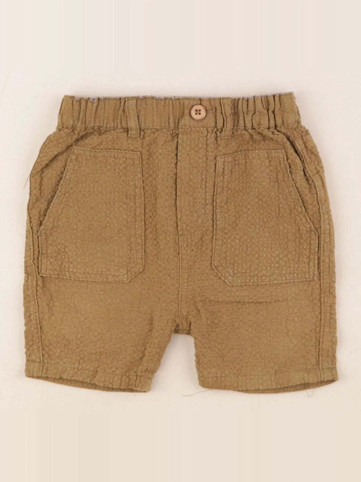 Zara - short marron - 18/24 mois