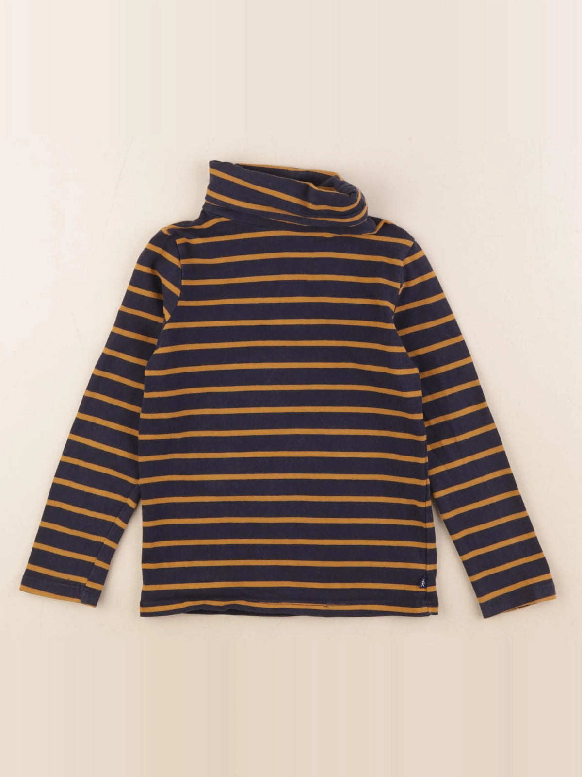 Okaidi - sous-pull bleu, marron - 4 ans