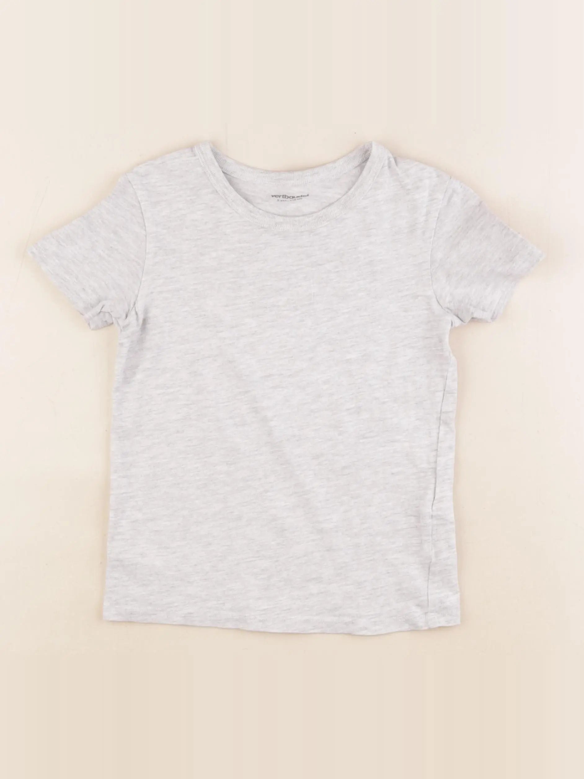 Vertbaudet - maillot de corps gris - 5 ans
