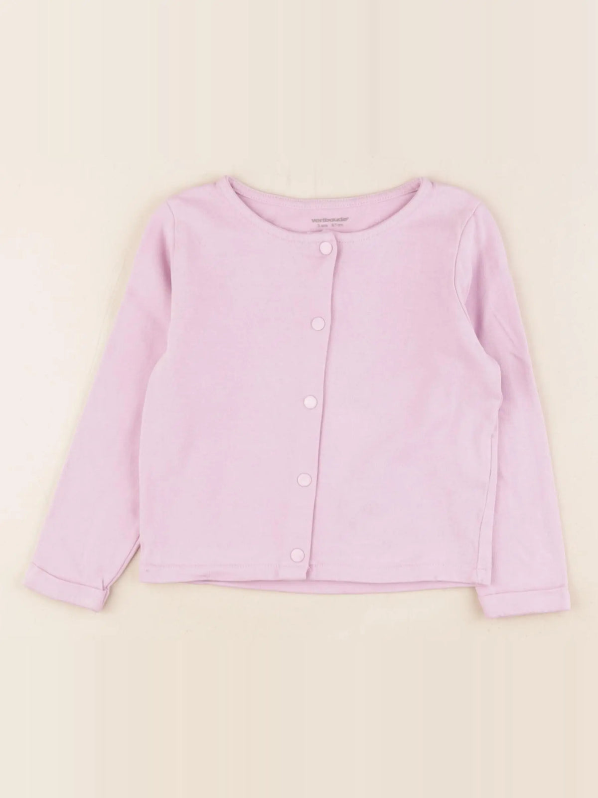 Vertbaudet - sweat rose - 3 ans