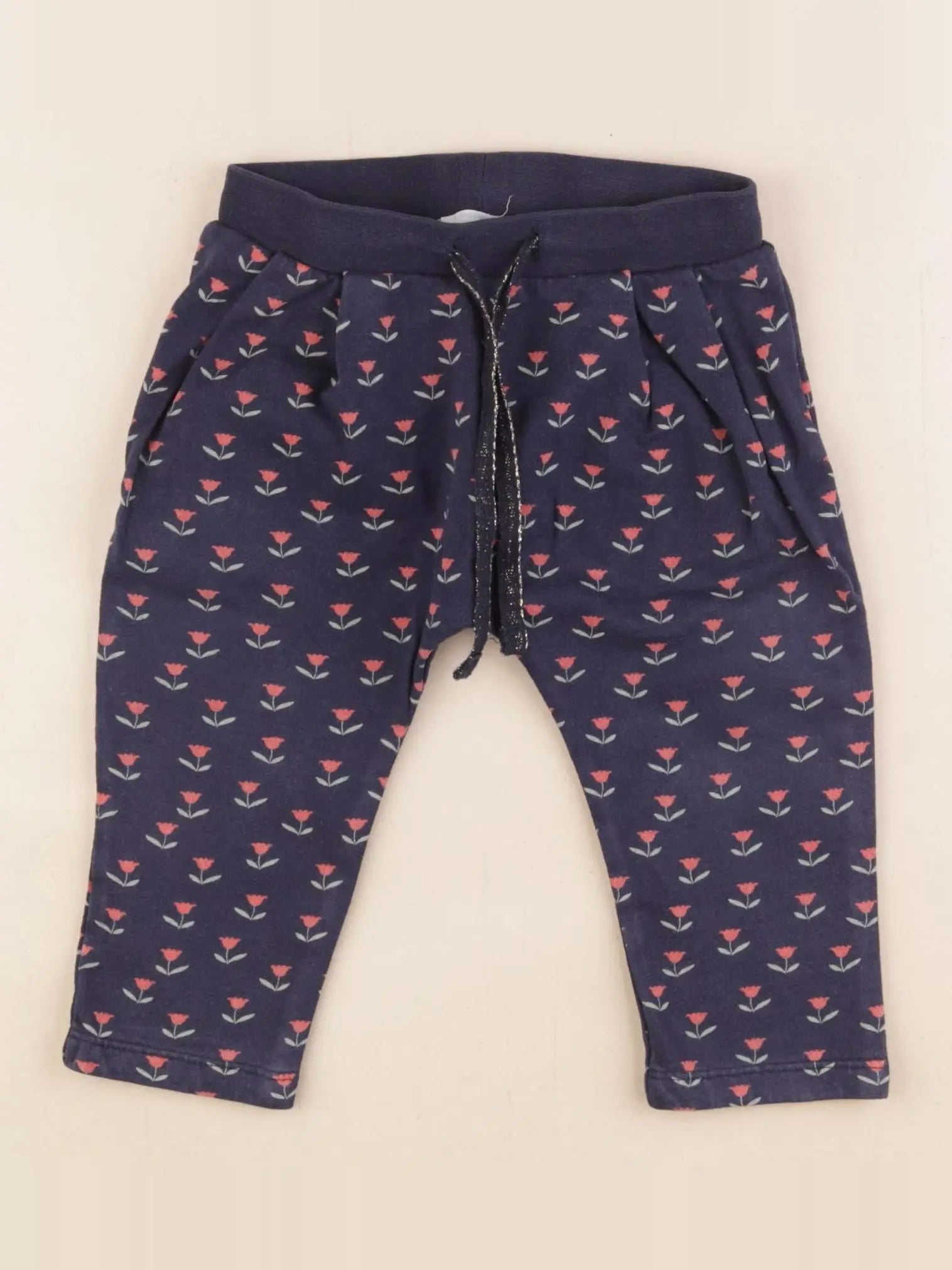 Boutchou - sarouel bleu - 12 mois