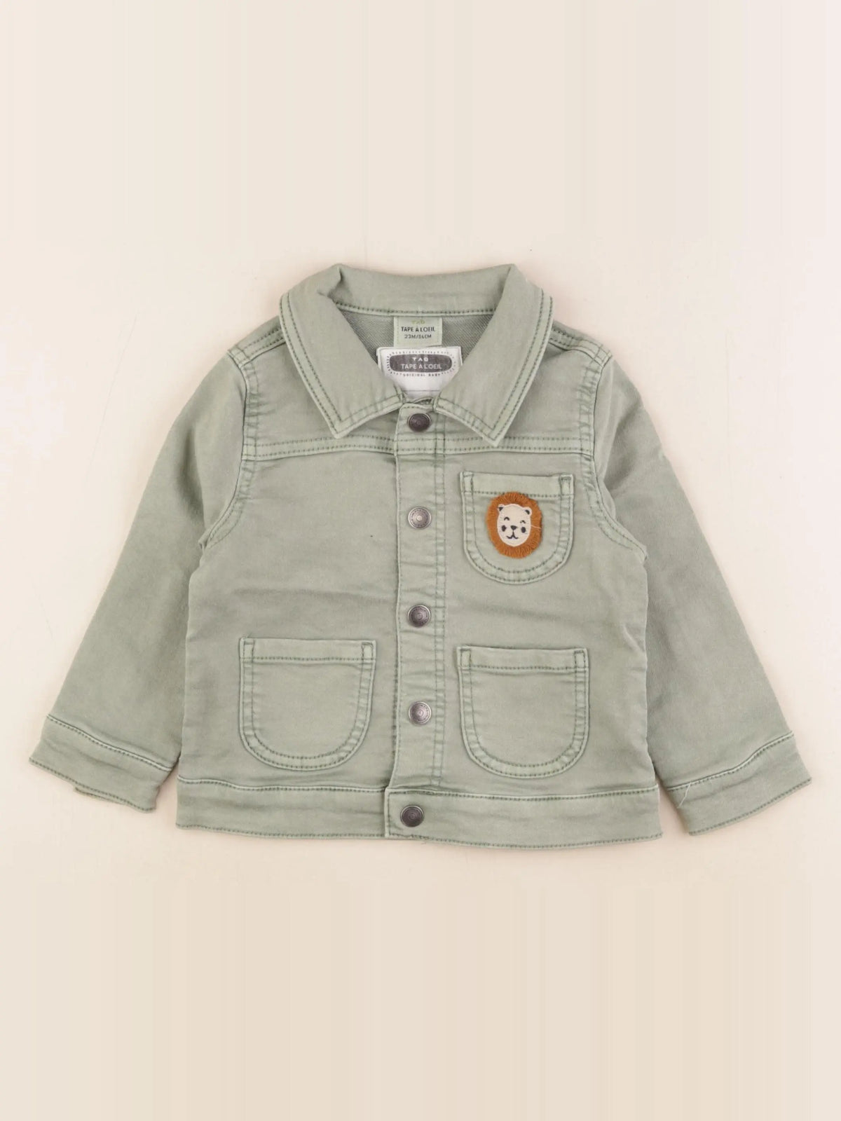 Tape à l'oeil - veste vert - 24 mois