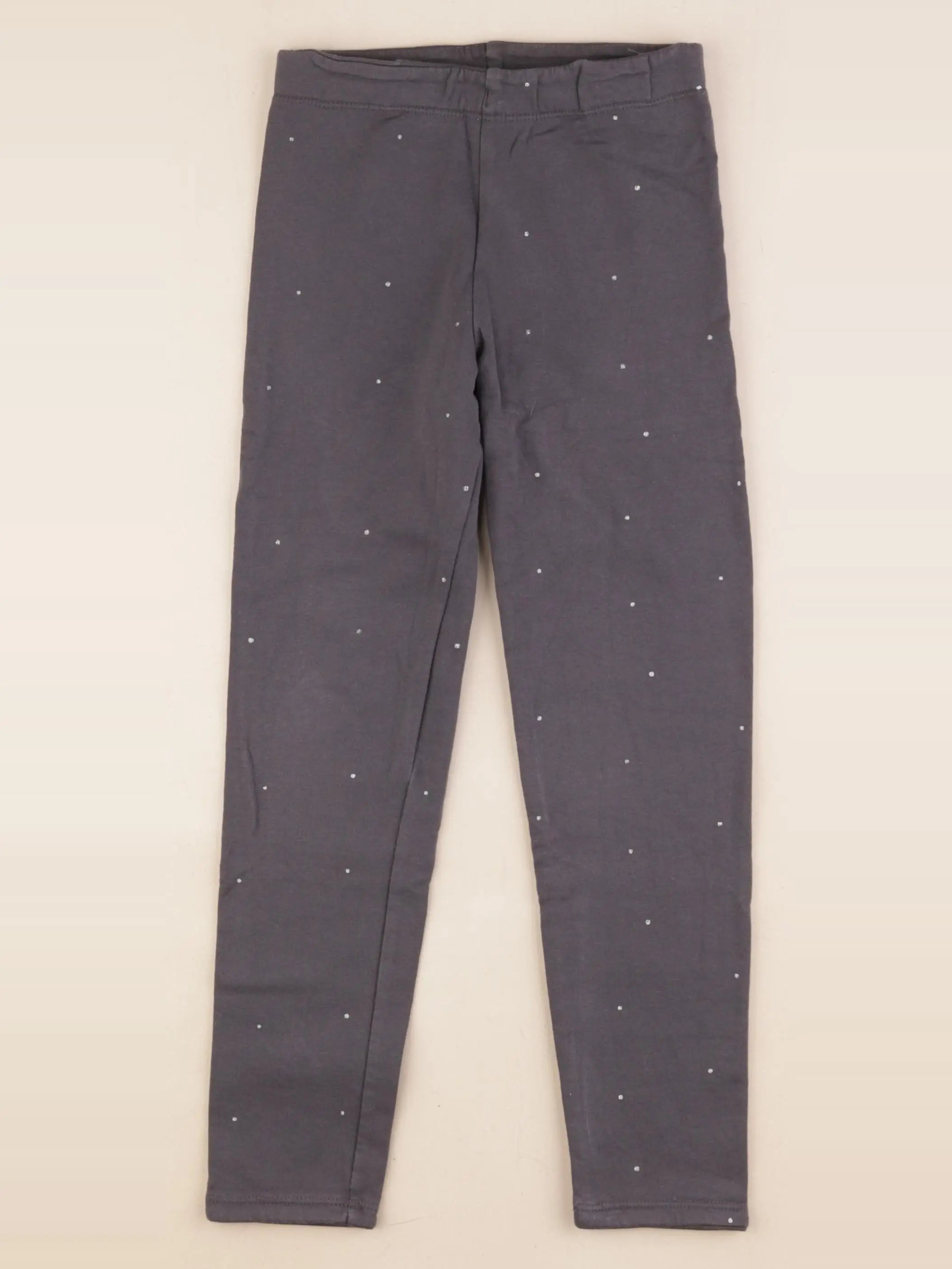 H&M - legging gris - 6/7 ans