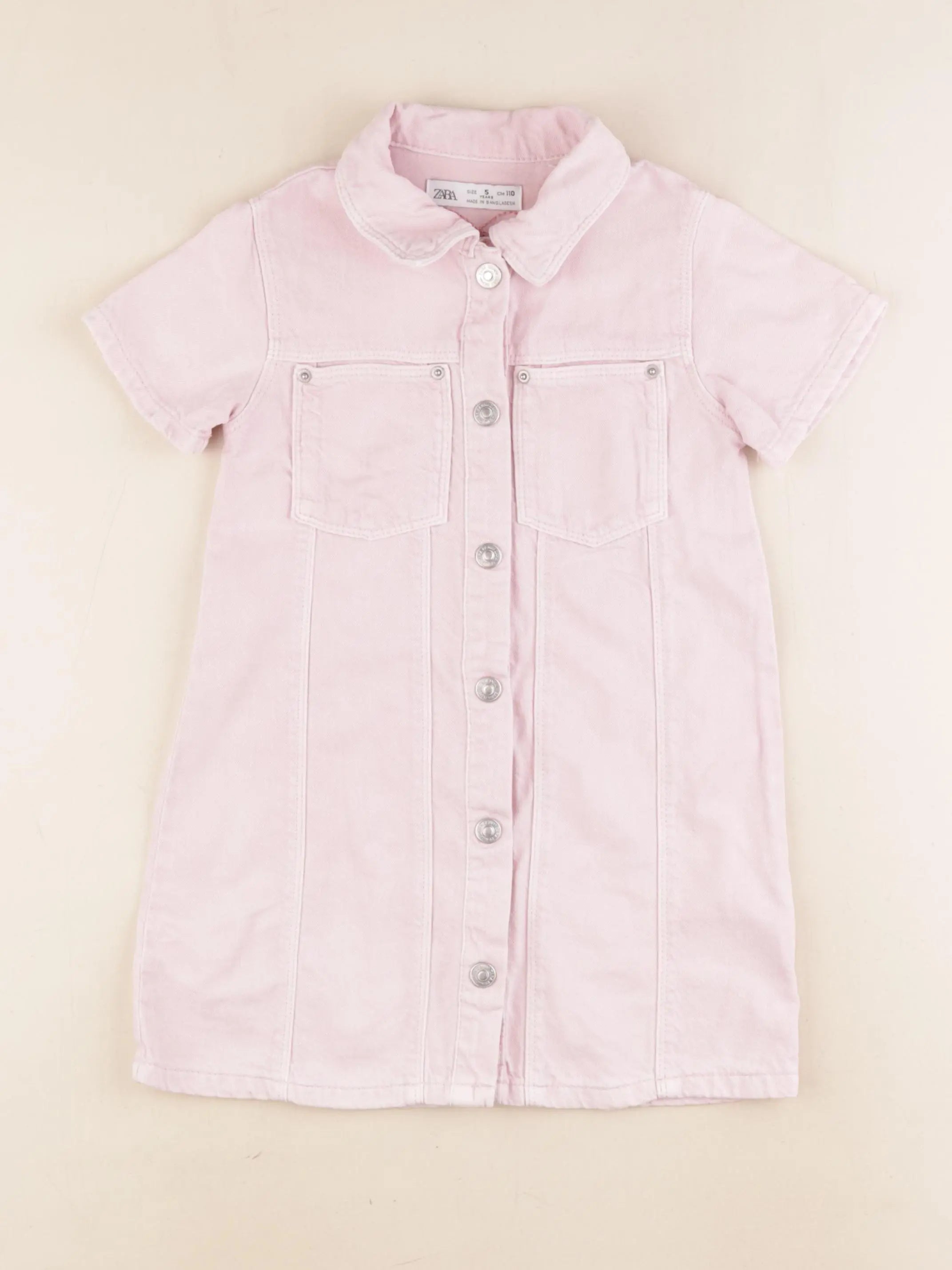 Zara - robe rose - 5 ans